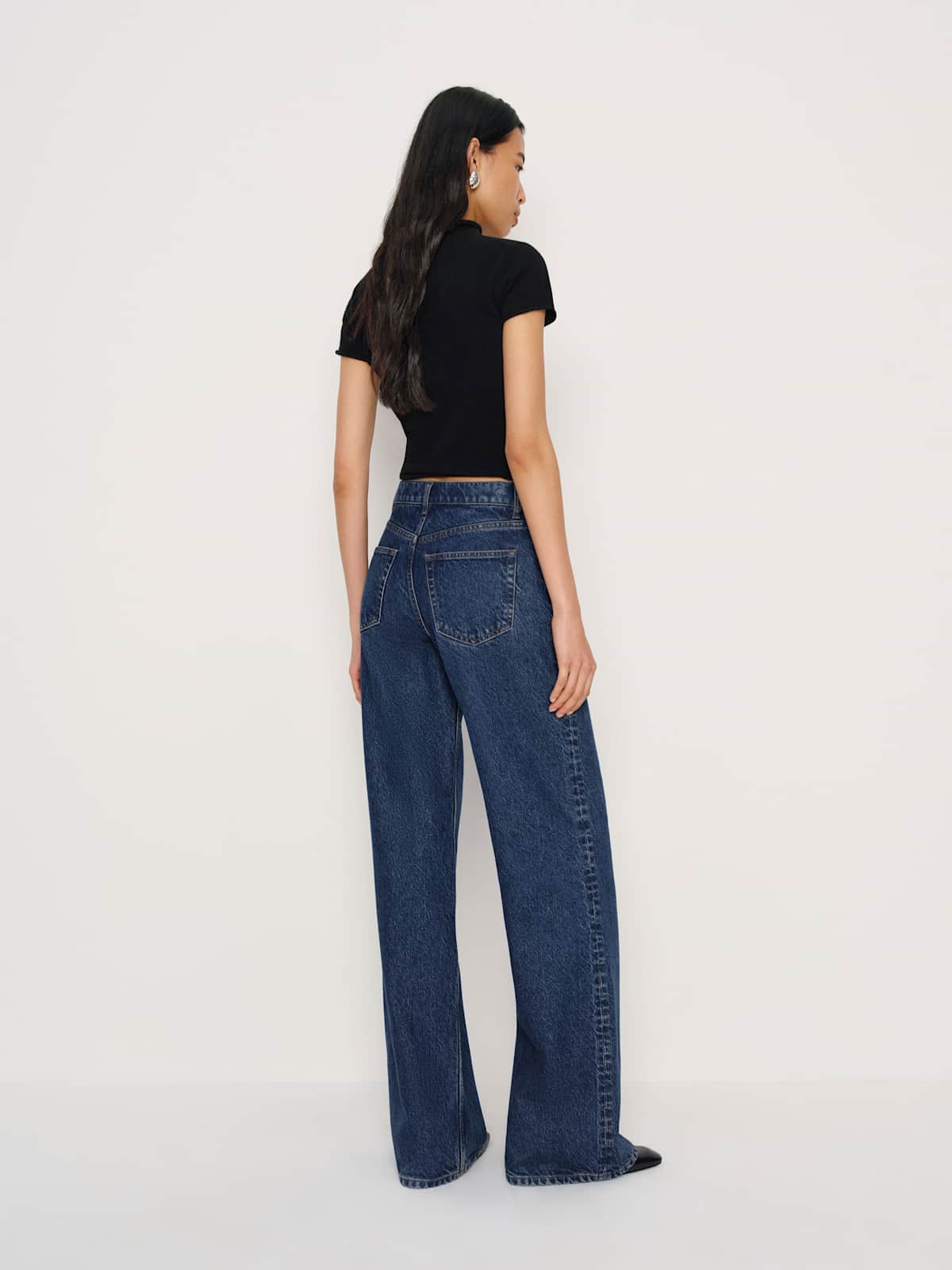 Cary Low Rise Slouchy Wide Leg Jeans - thumbnail 9