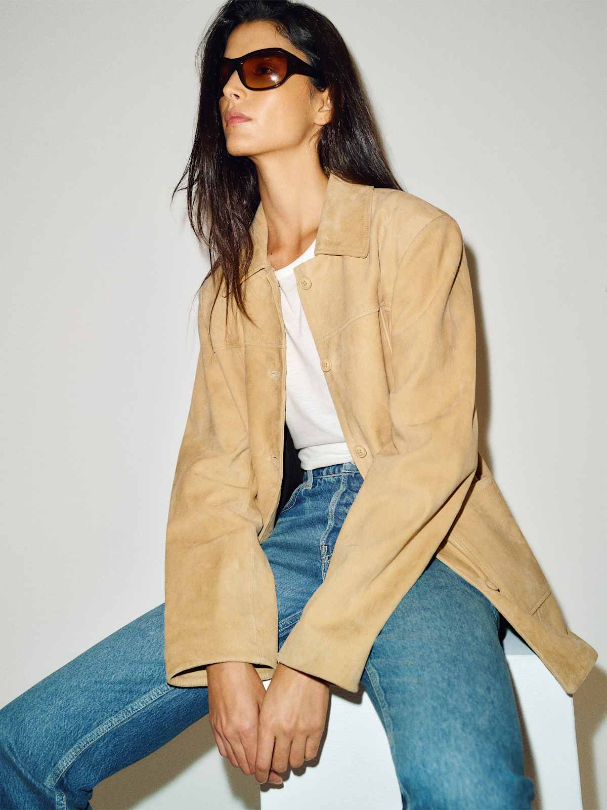Veda Lincoln Suede Shirt Jacket - thumbnail 9