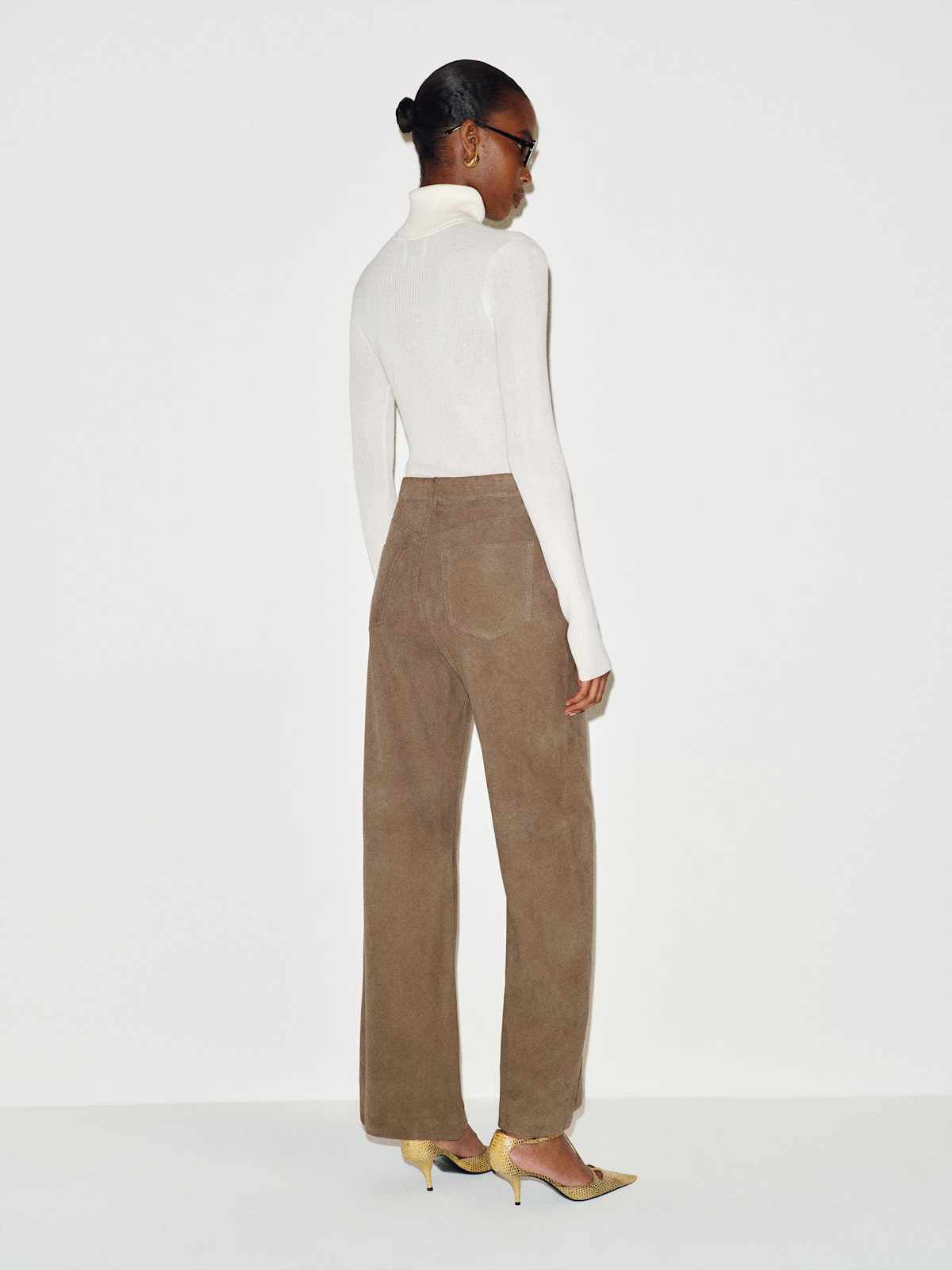 Veda Cary Wide Leg Leather Pant - thumbnail 7