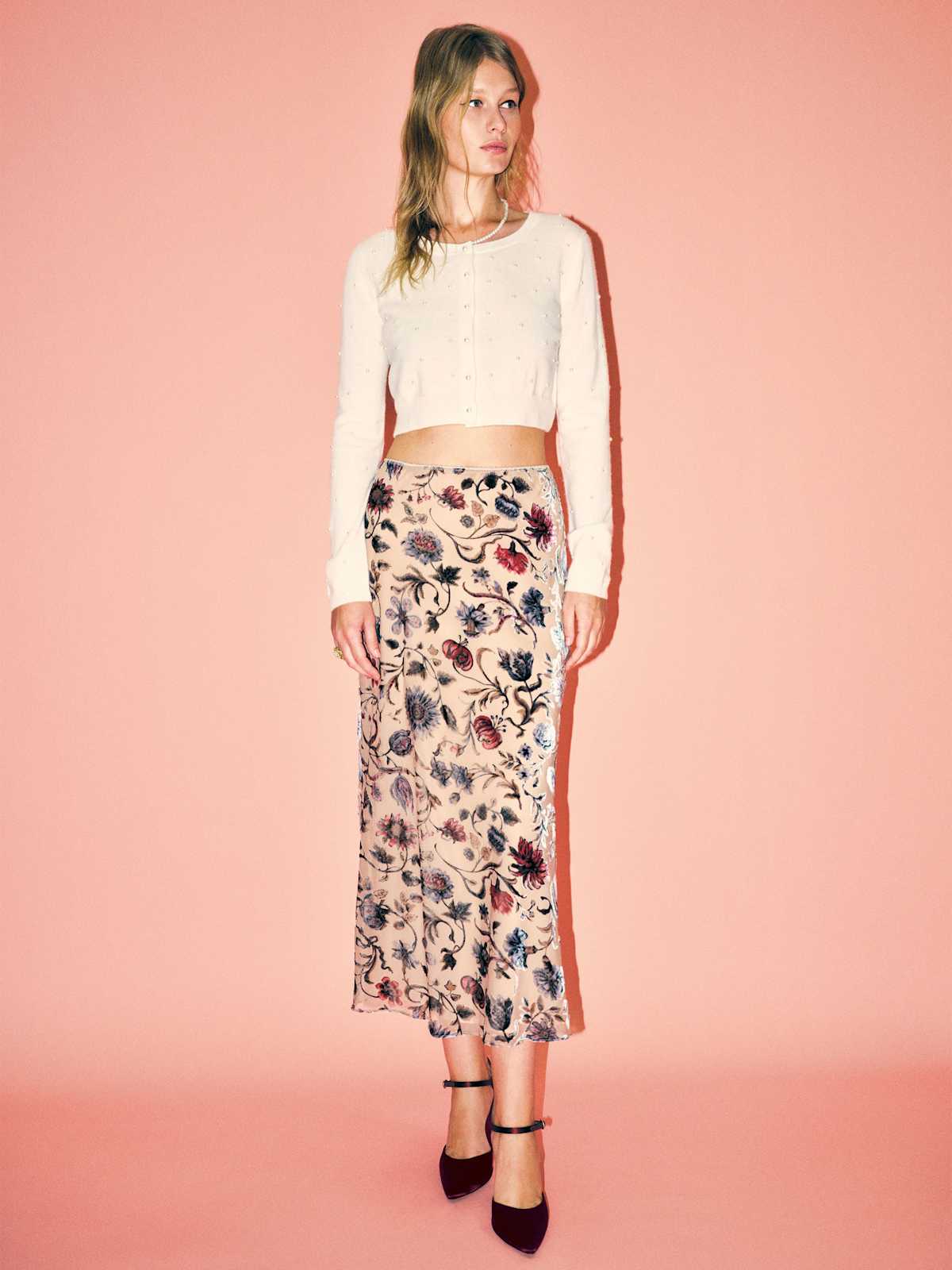 Layla Velvet Skirt