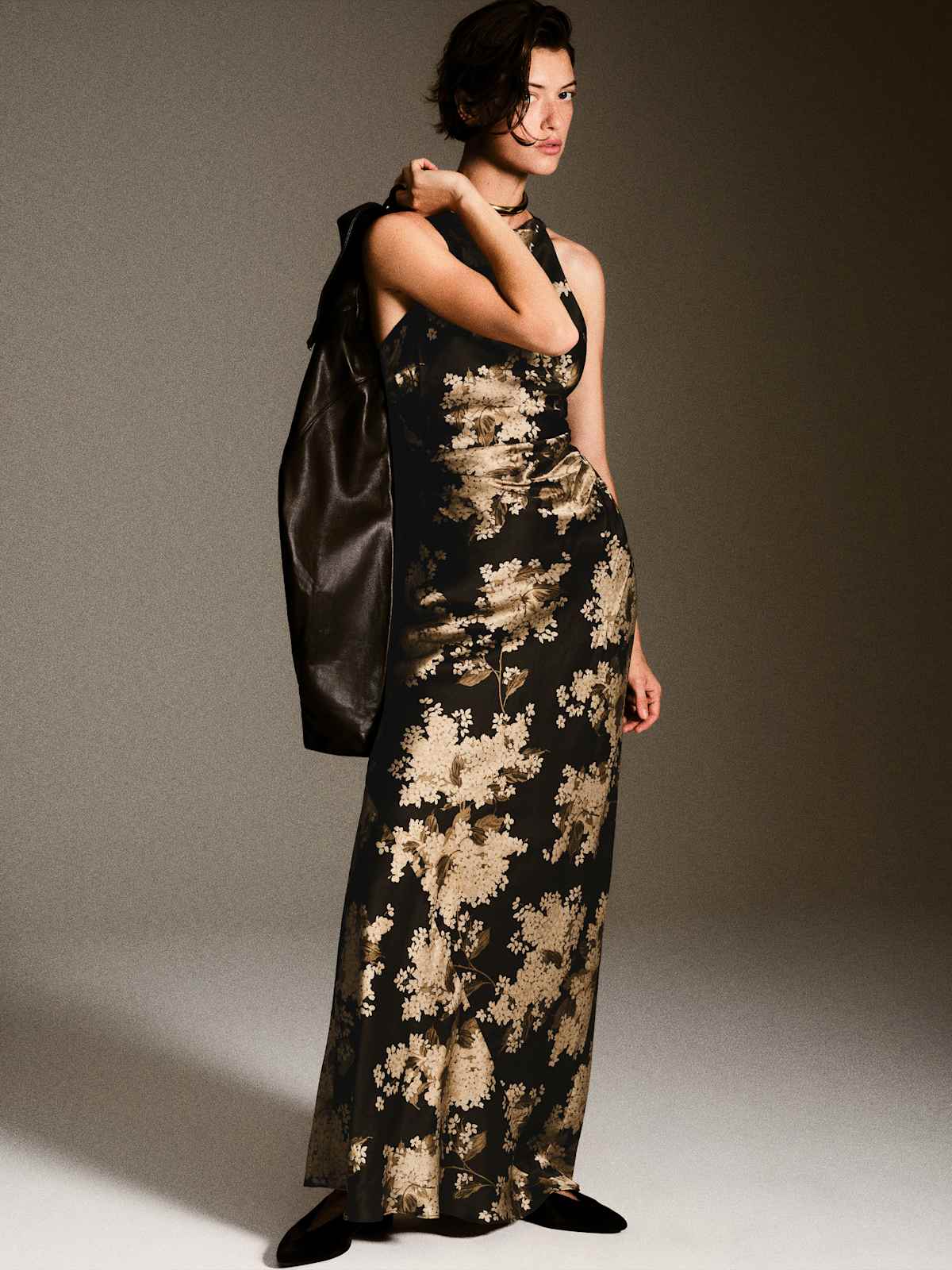Anaiis Silk Dress