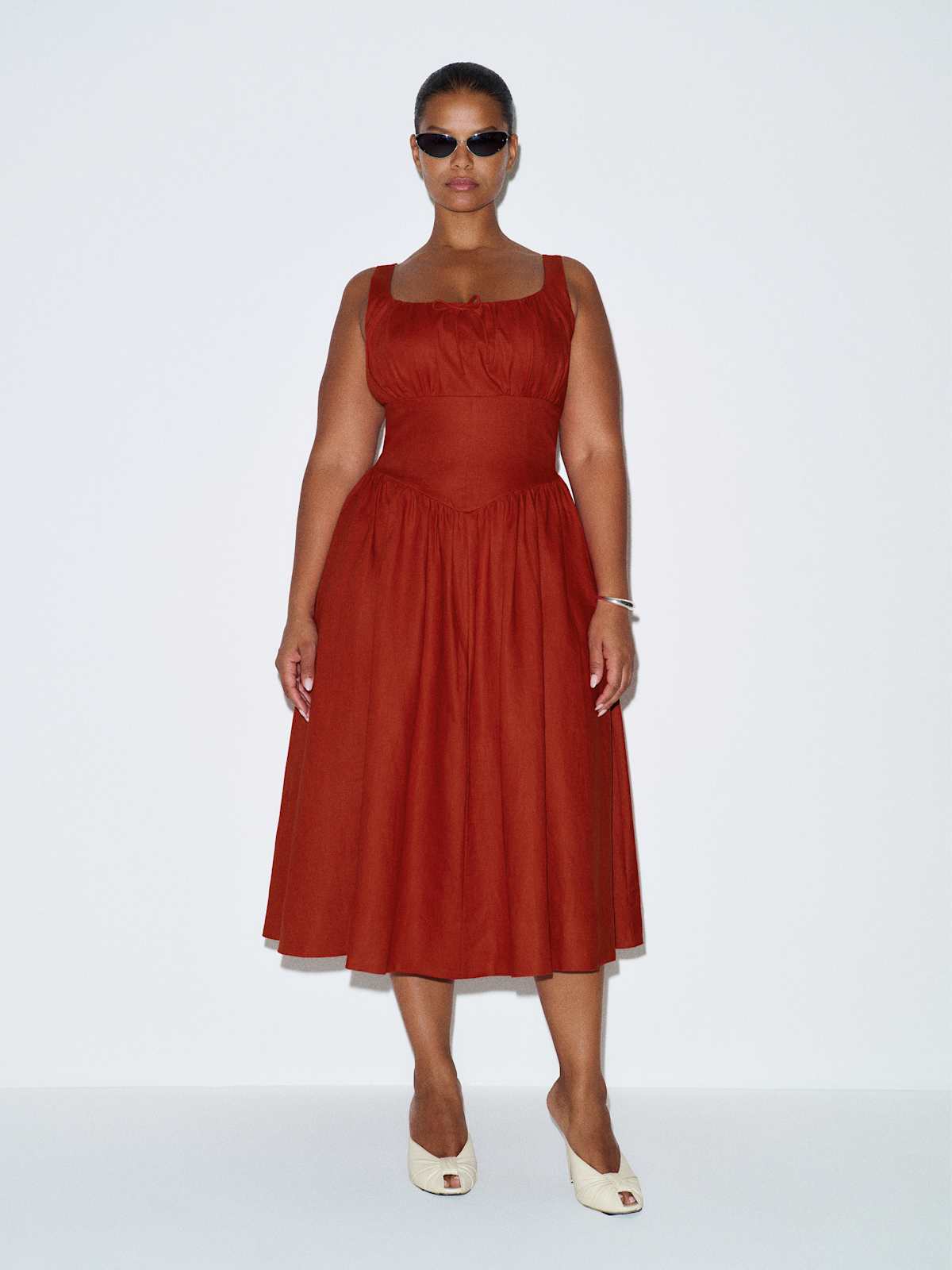 Balia Linen Dress Es