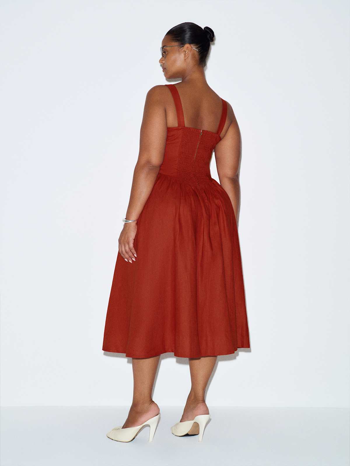 Balia Linen Dress Es - thumbnail 7
