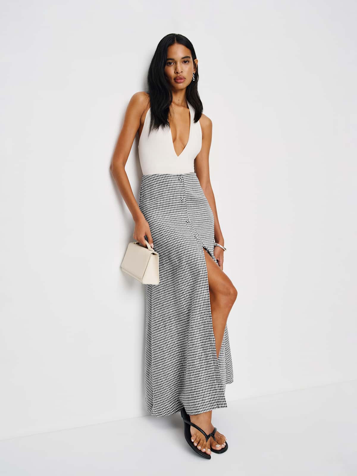 Andi Linen Maxi Skirt