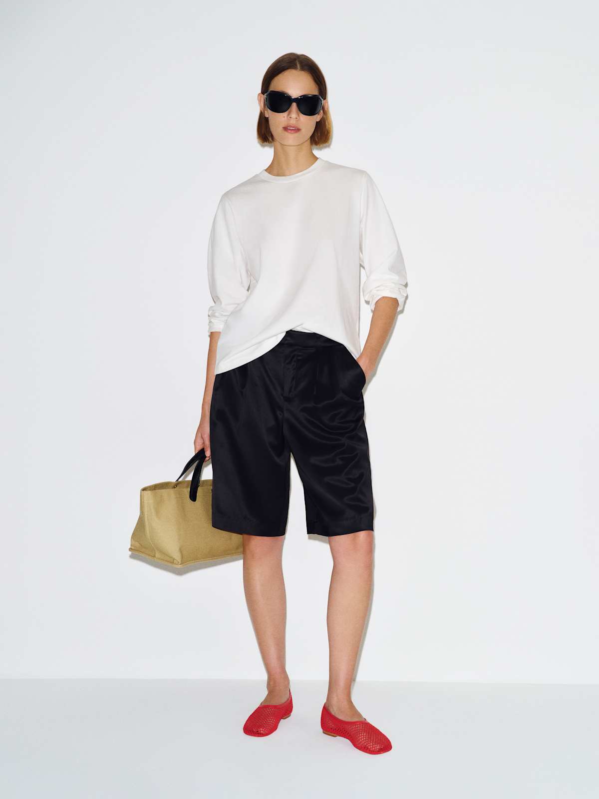 Asher Oversized Long Sleeve Tee
