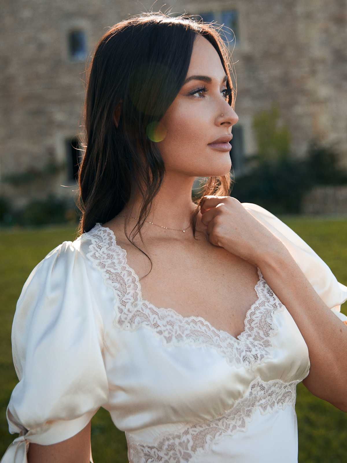 Petites Stella Silk Dress - thumbnail 3