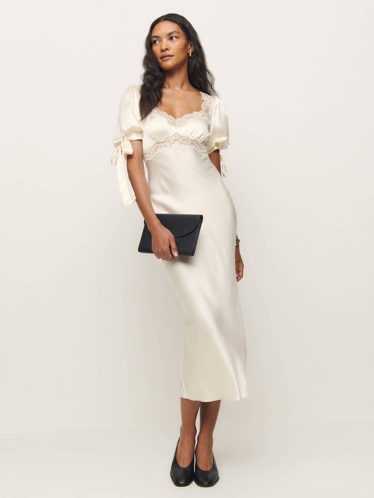 Petites Stella Silk Dress - thumbnail 7