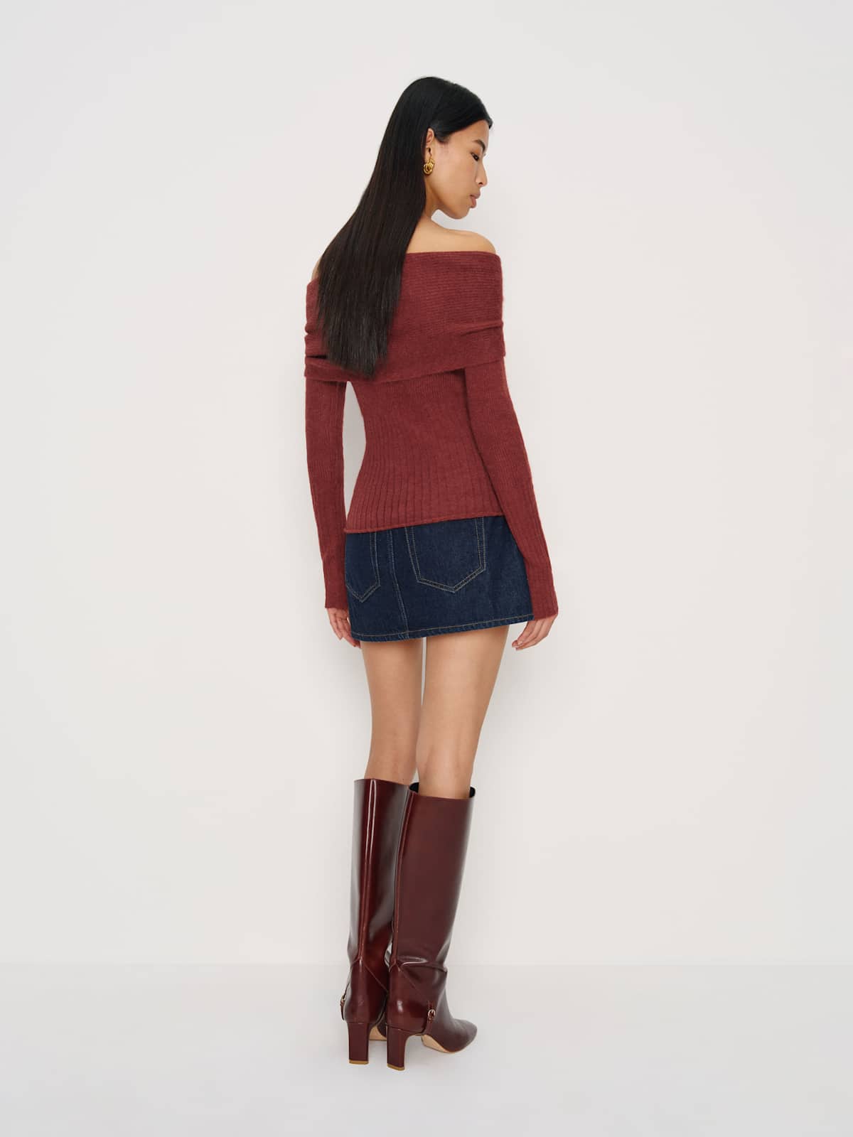 Florie Twist Front Sweater - thumbnail 7