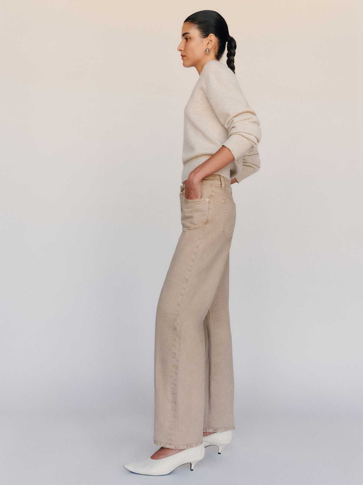 Charlee Low Rise Straight Leg Jeans - thumbnail 3