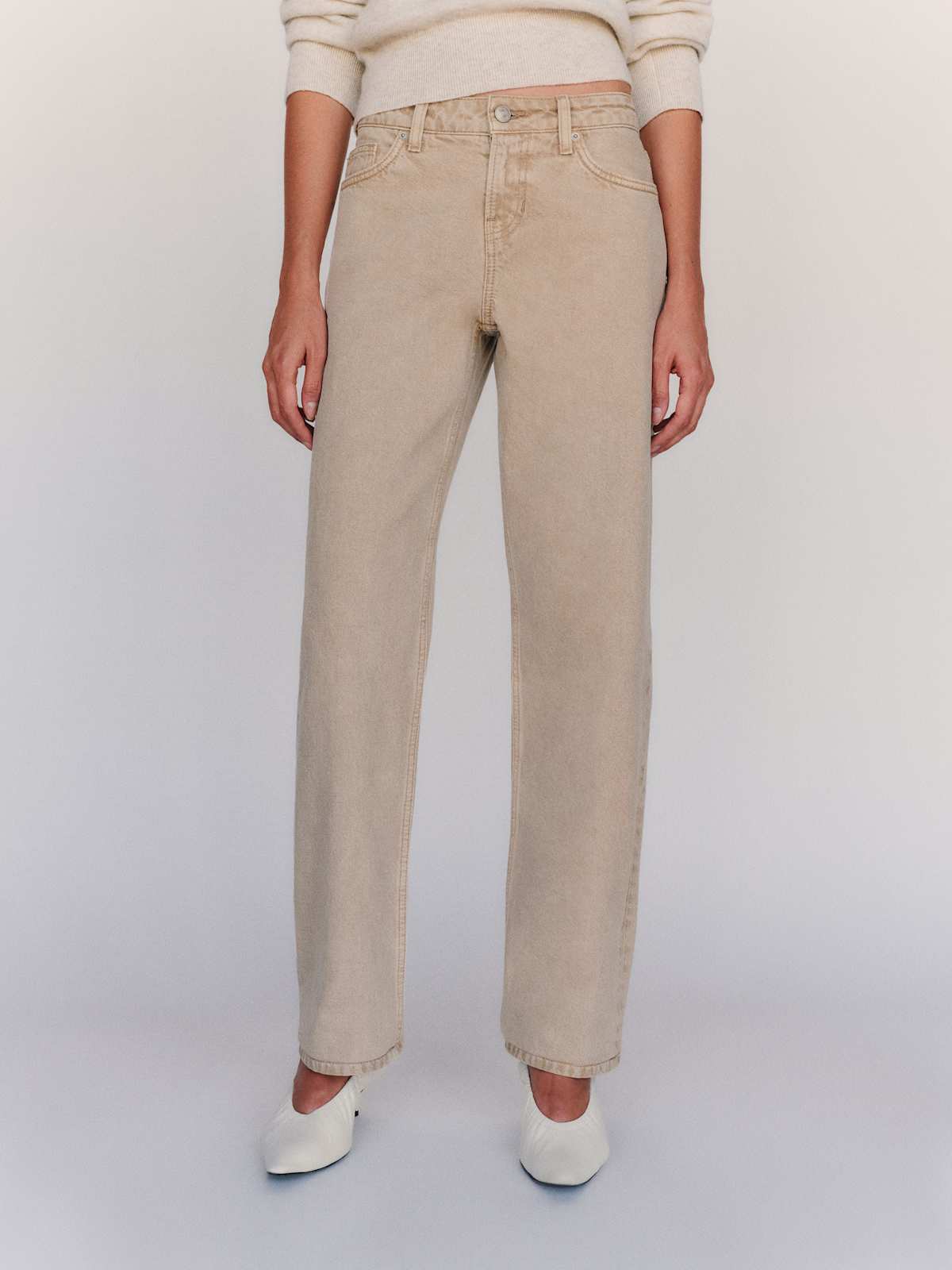 Charlee Low Rise Straight Leg Jeans - thumbnail 5