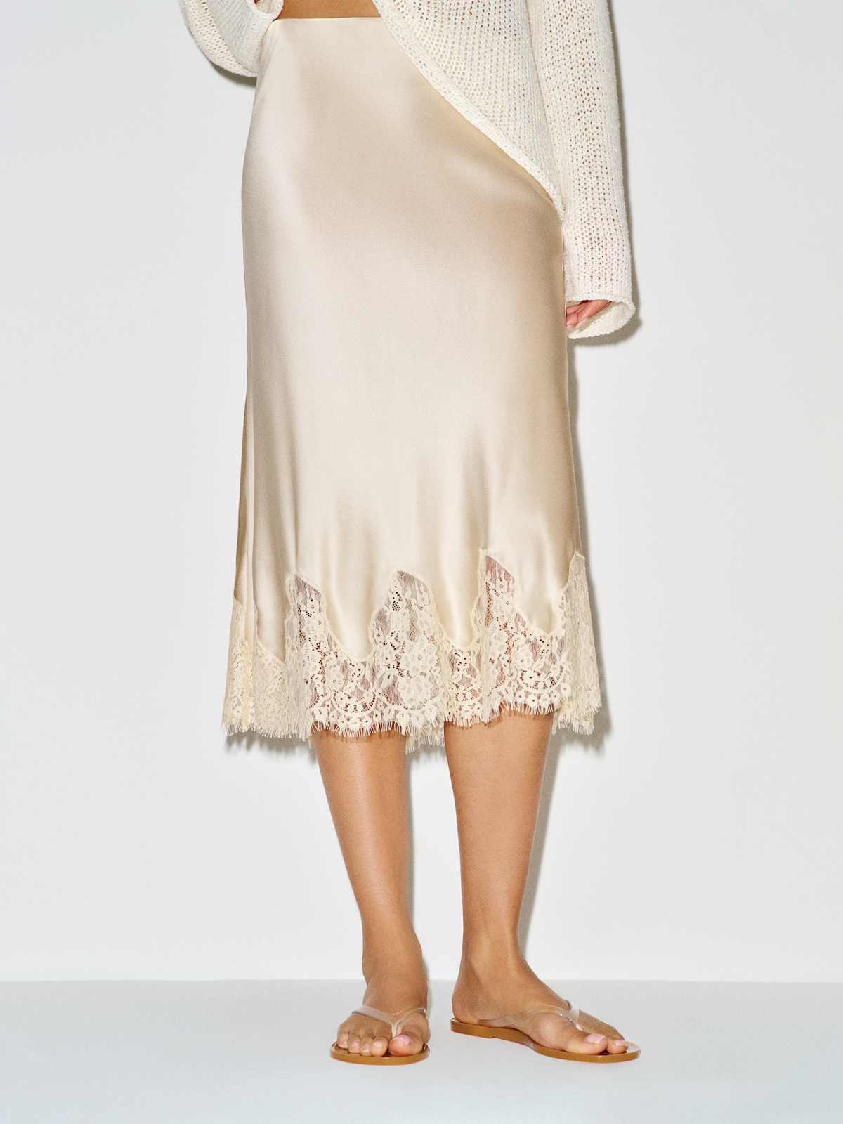 Carolina Silk Skirt - thumbnail 3