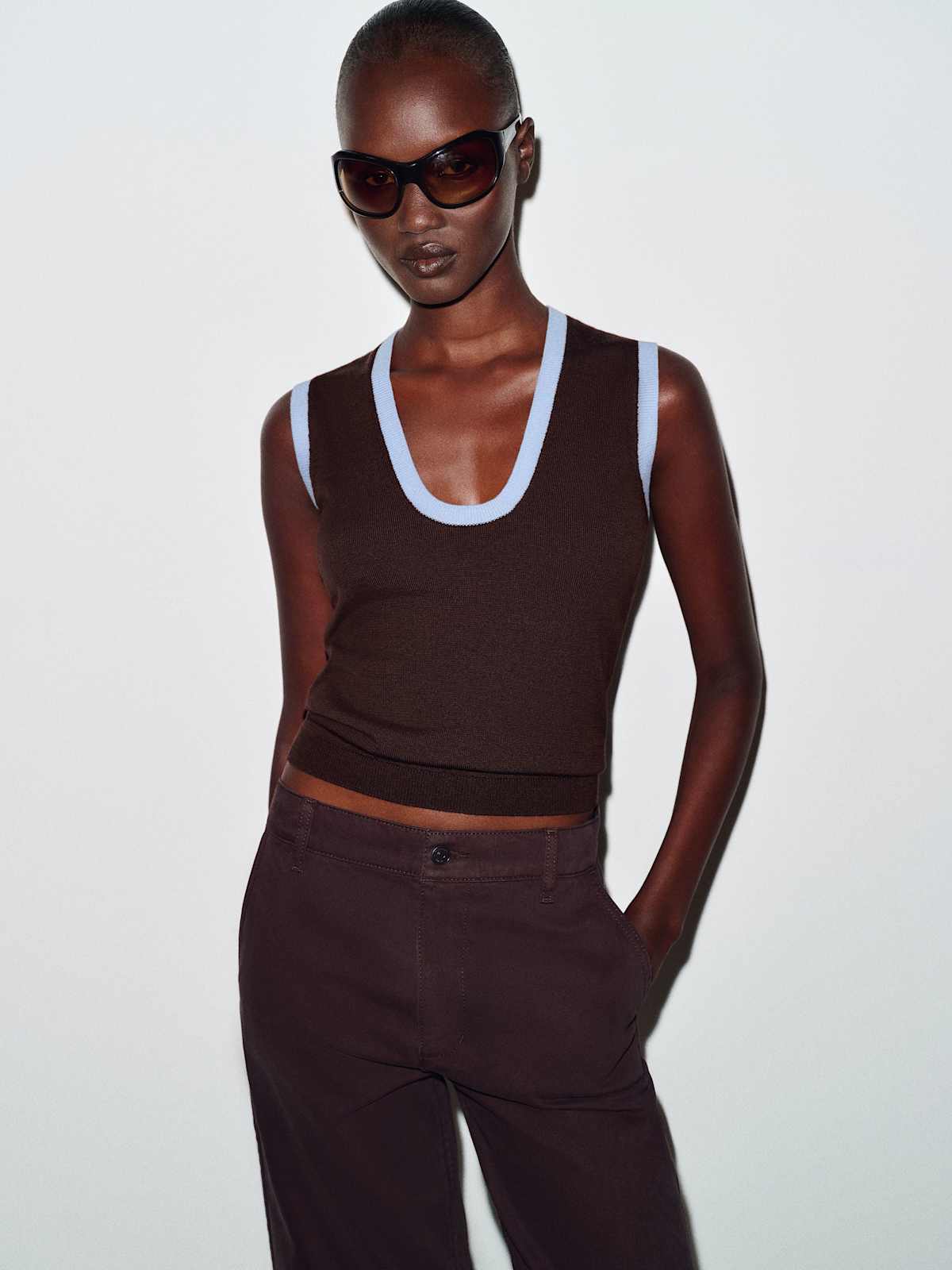 Marta Regenerative Merino Sweater Tank - thumbnail 5