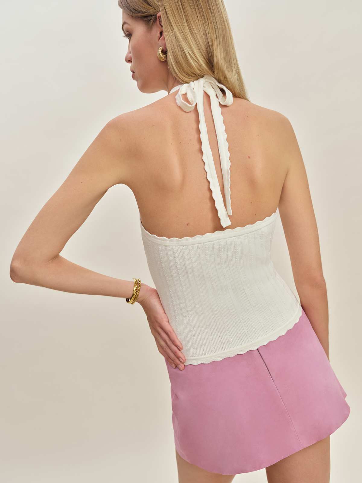 Christina Cotton Sweater Tank - thumbnail 5