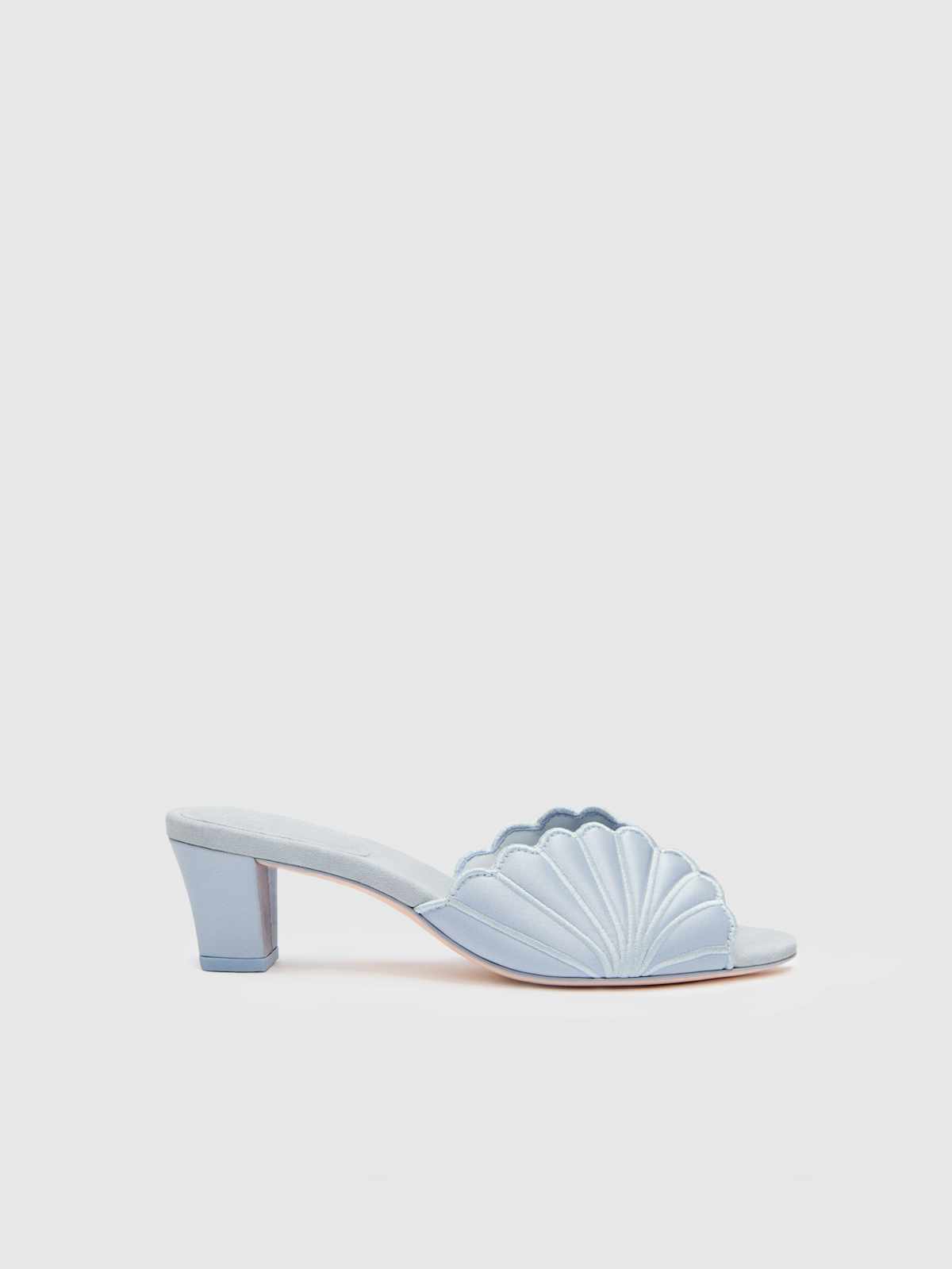 Waldena Block Heeled Mule