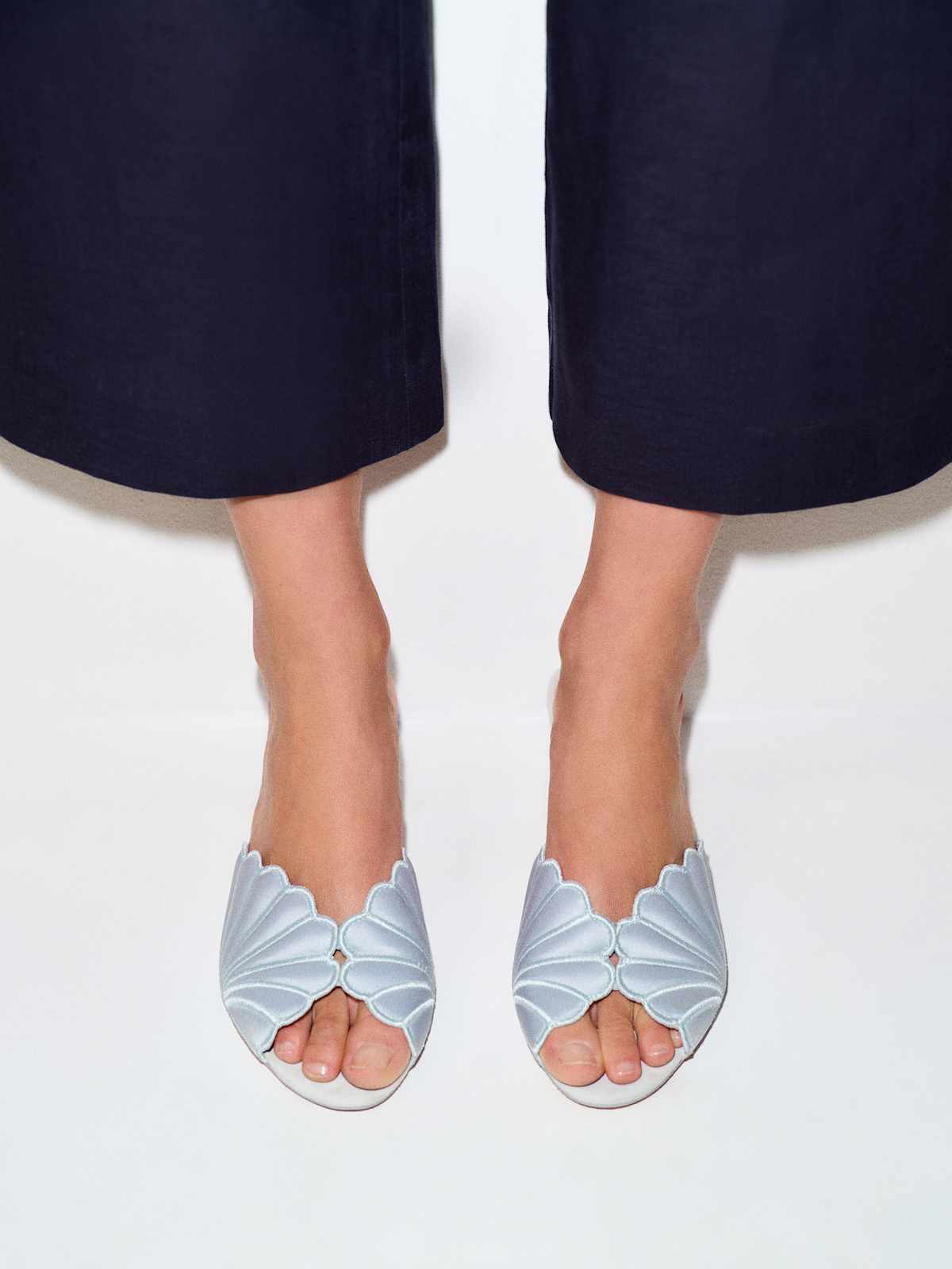 Waldena Block Heeled Mule - thumbnail 3