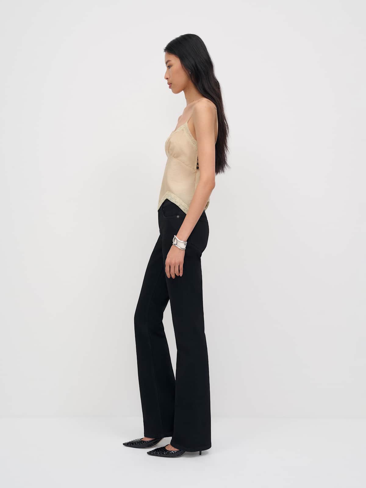 Naomi Super Stretch Low Rise Bootcut Jeans - thumbnail 7