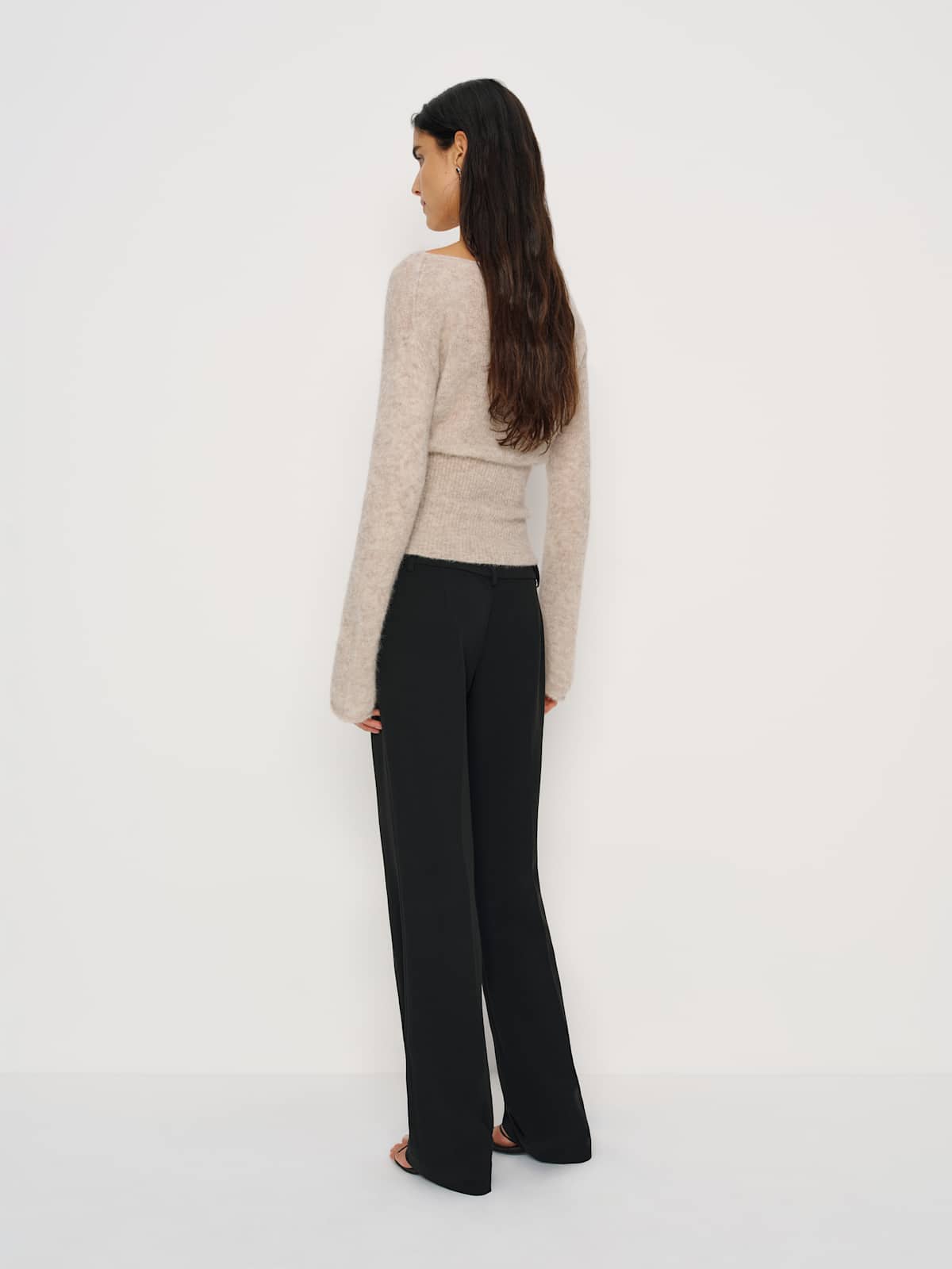 Soren Sheer Alpaca Sweater Top - thumbnail 5