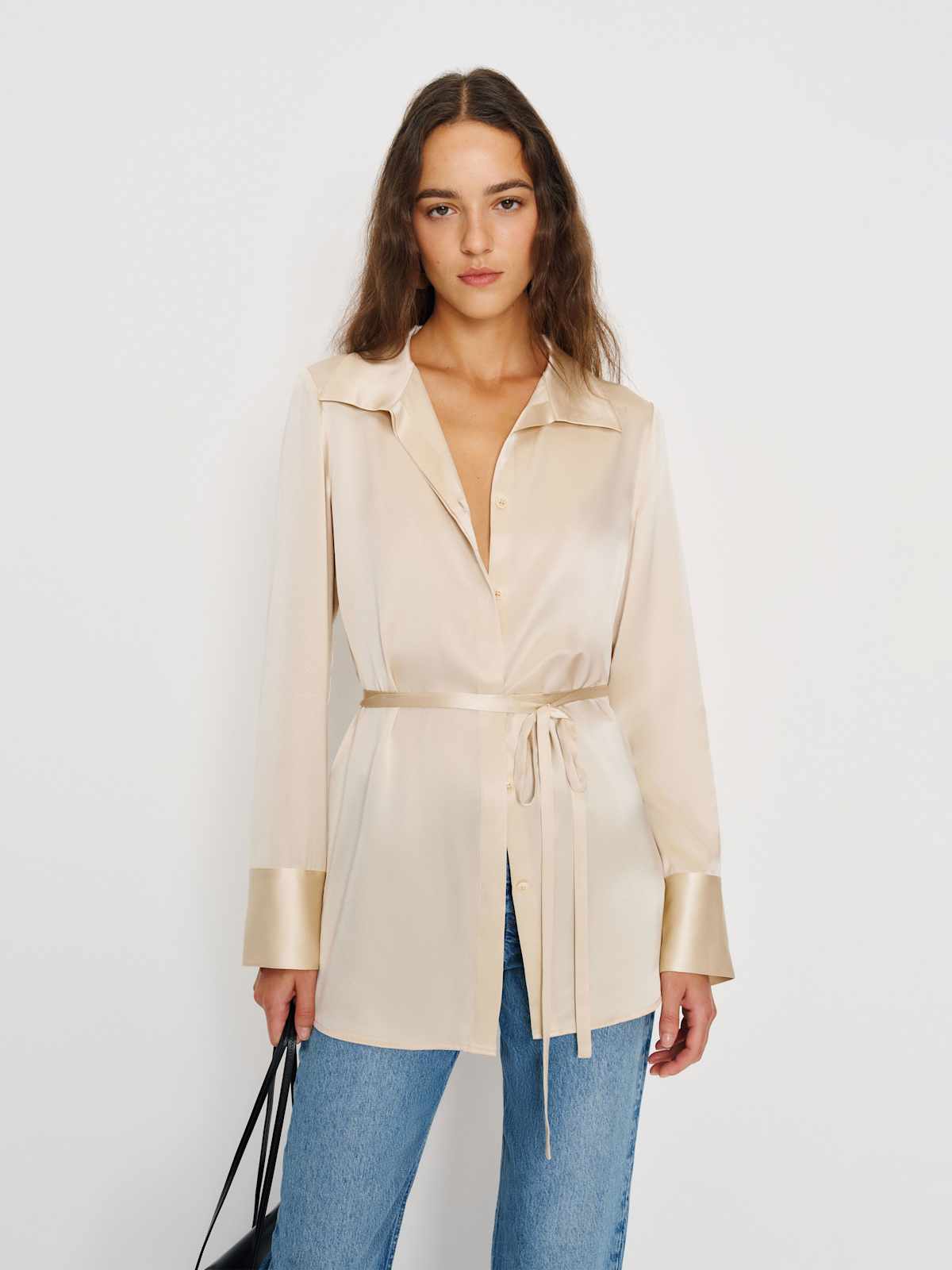 Camilla Silk Top - thumbnail 3