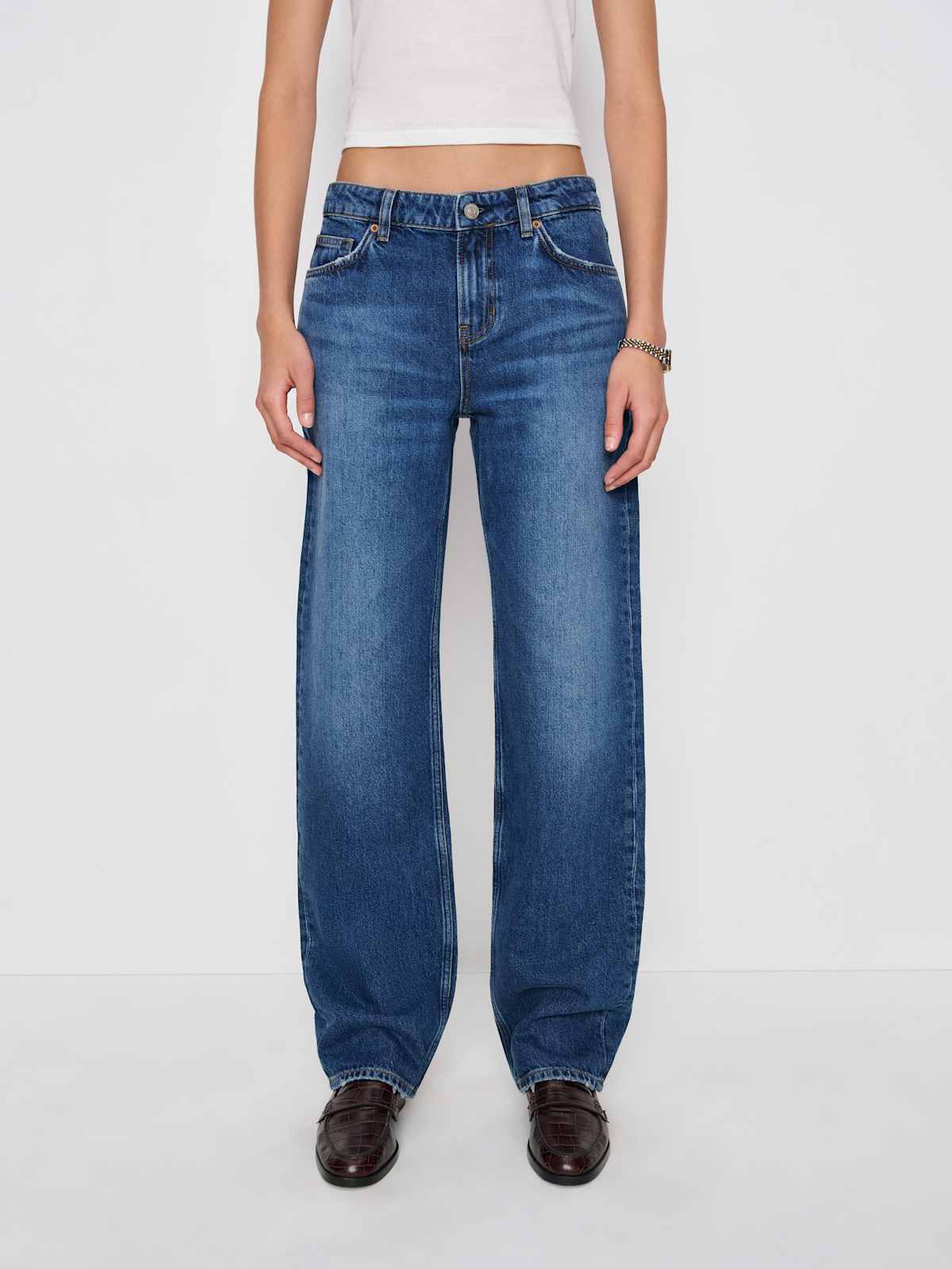 Charlee Low Rise Straight Leg Short Jeans - thumbnail 7
