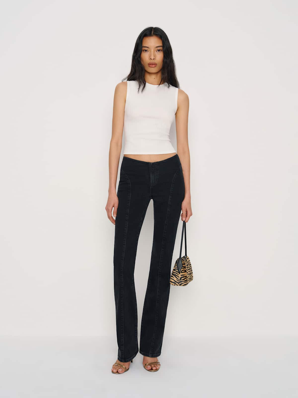 Elora Super Stretch Low Rise Bootcut Jeans