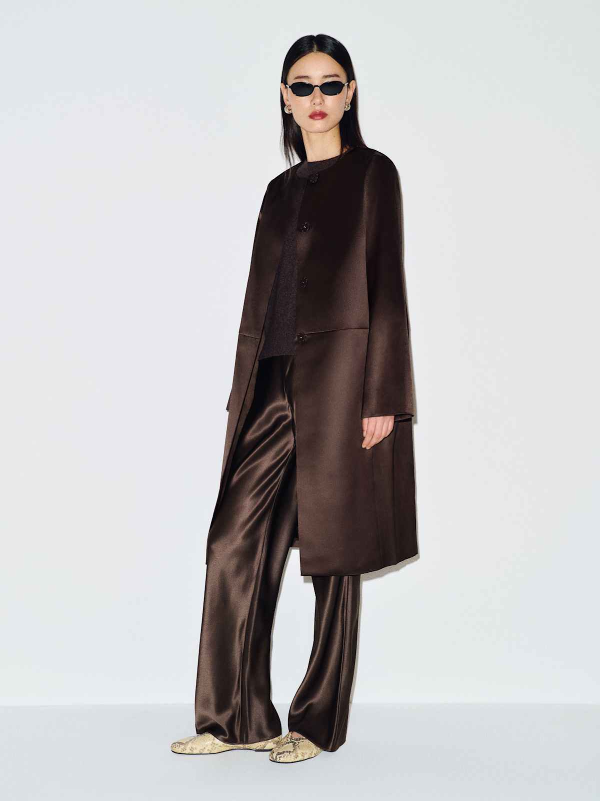 Stella Satin Coat
