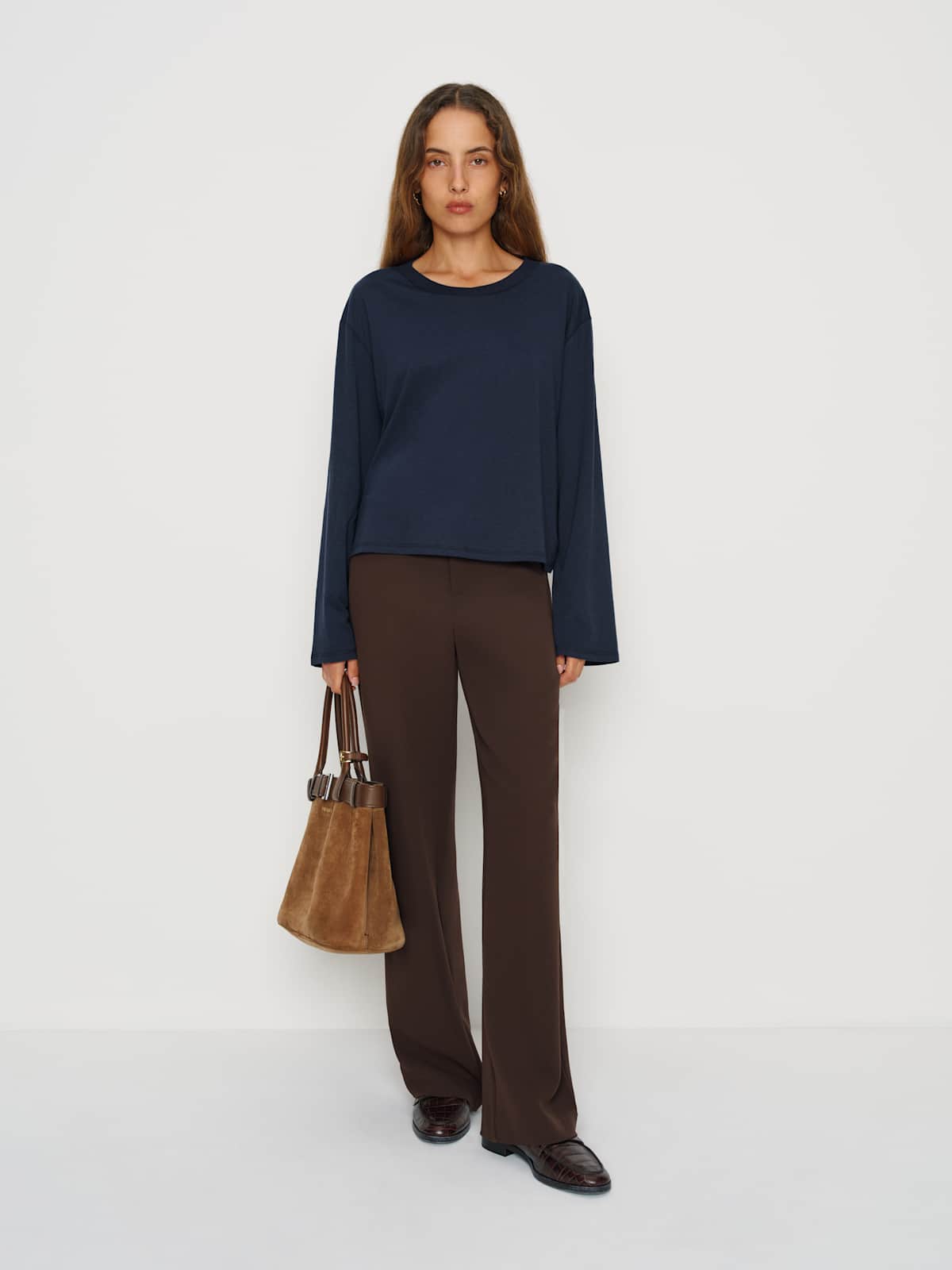 Liam Long Sleeve Oversized Tee