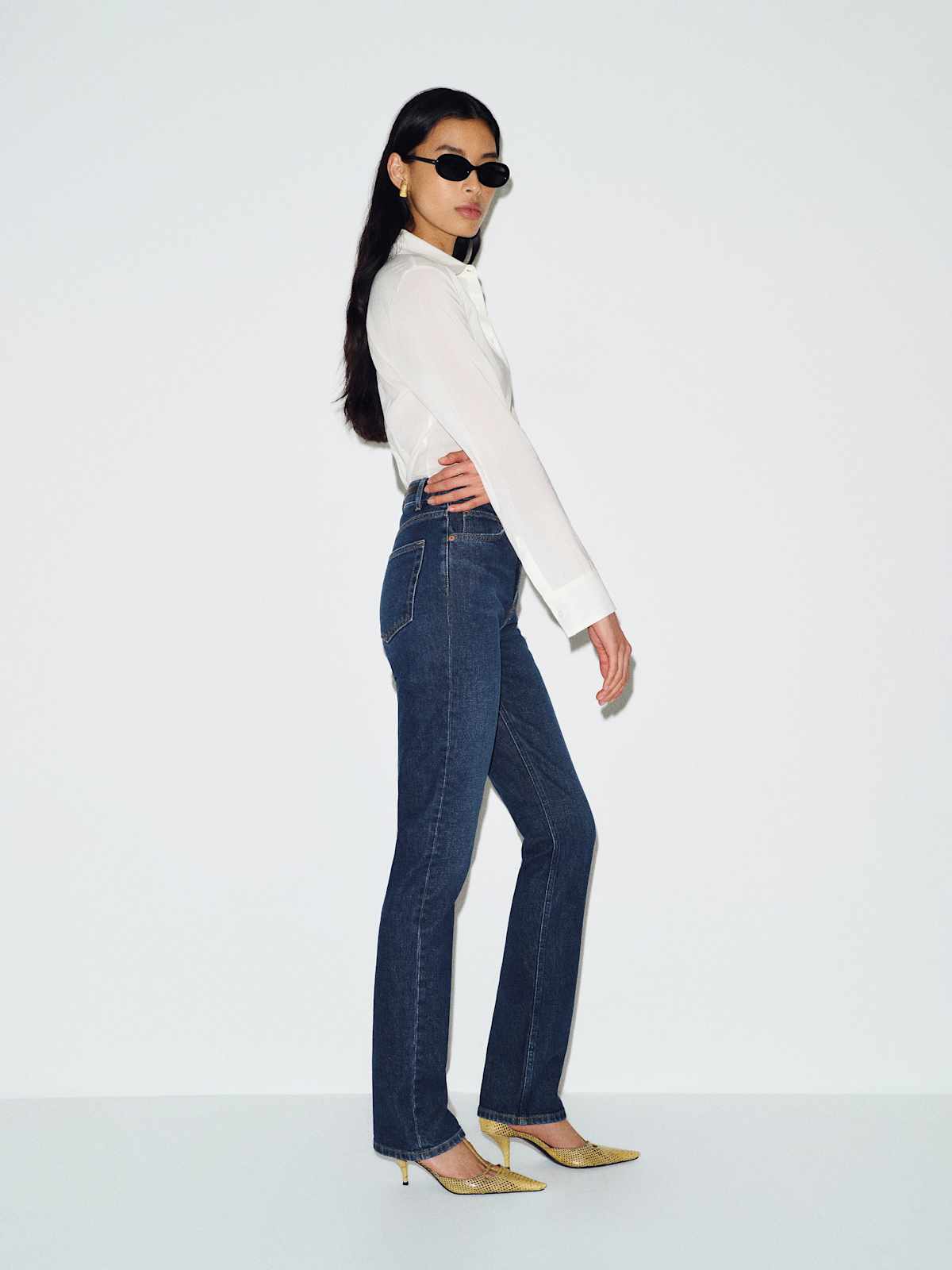 Donny Stretch High Rise Slim Jeans - thumbnail 9