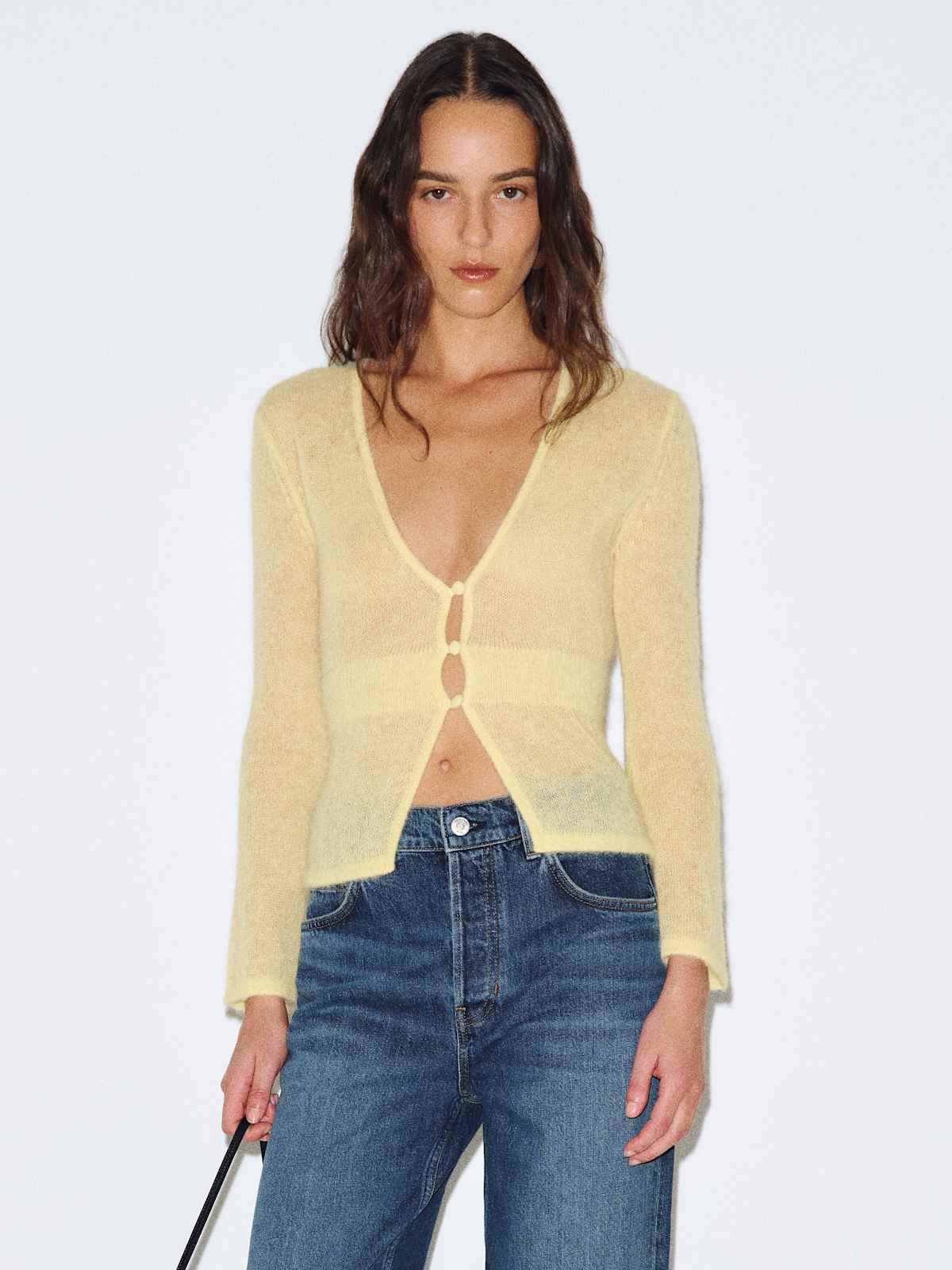 Delphine Sheer Cardigan - thumbnail 3