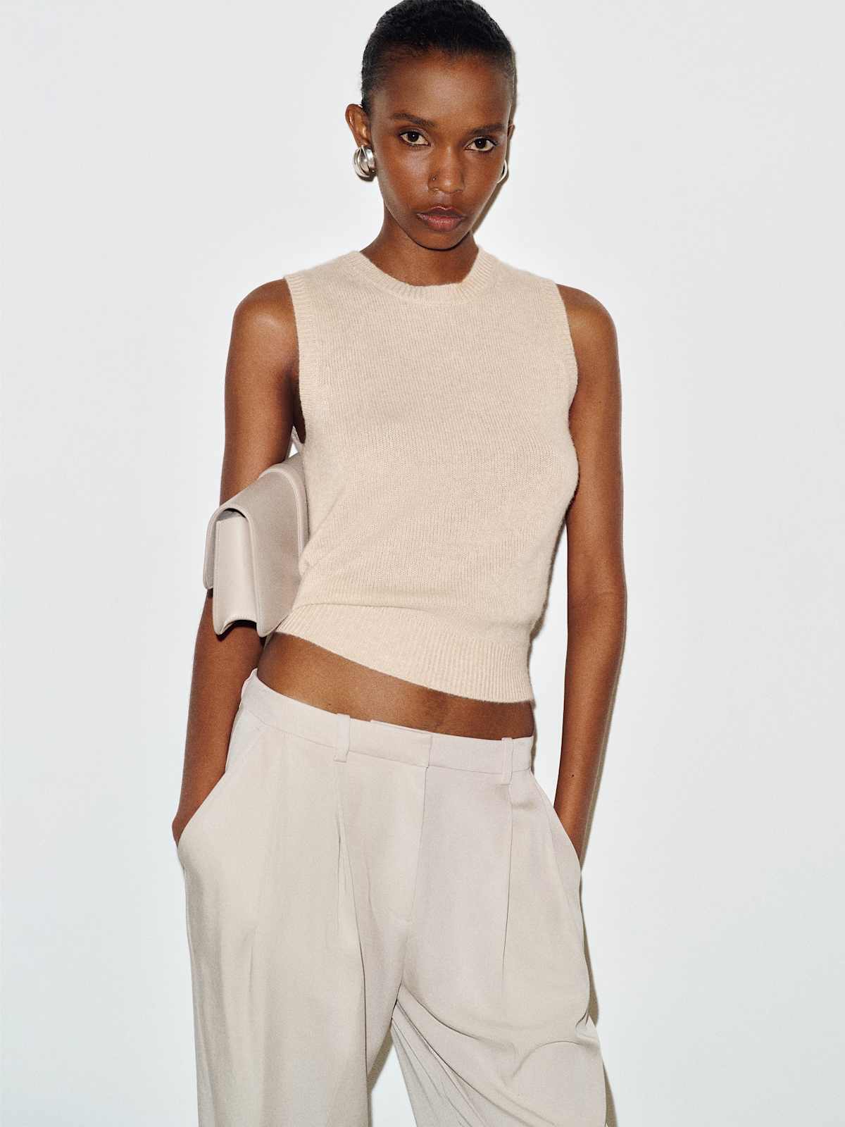 Roxana Cashmere Sweater Tank - thumbnail 9