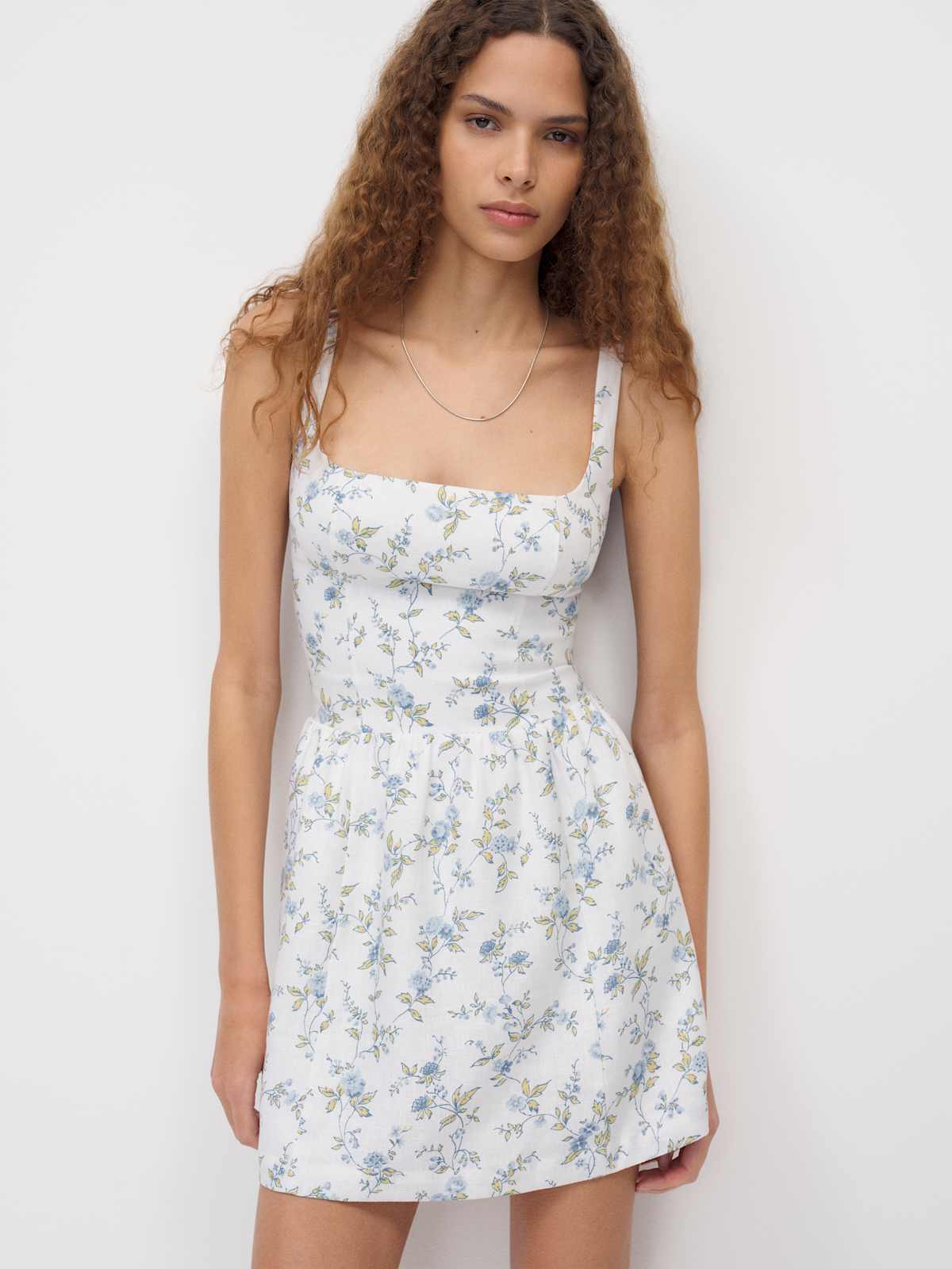 Janu Linen Mini Dress - thumbnail 3