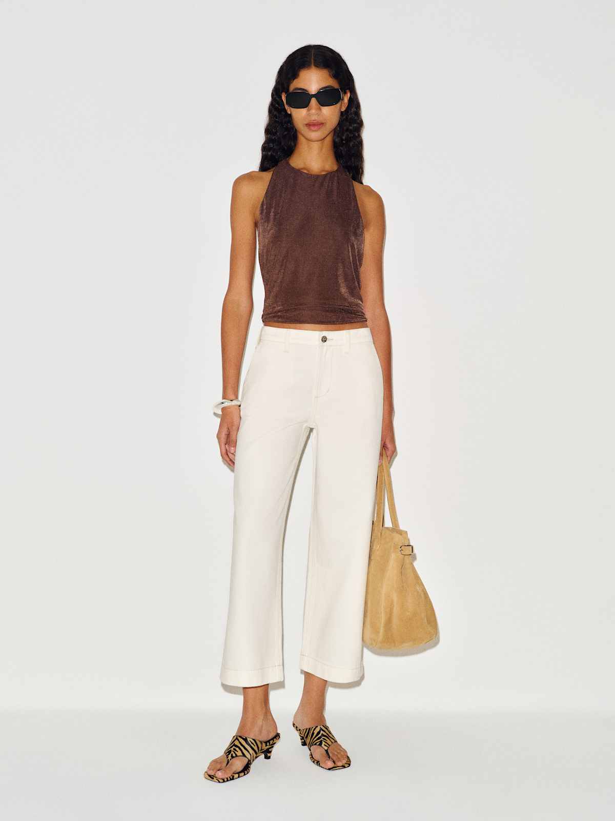 Cary Low Rise Slouchy Wide Leg Cropped Jeans