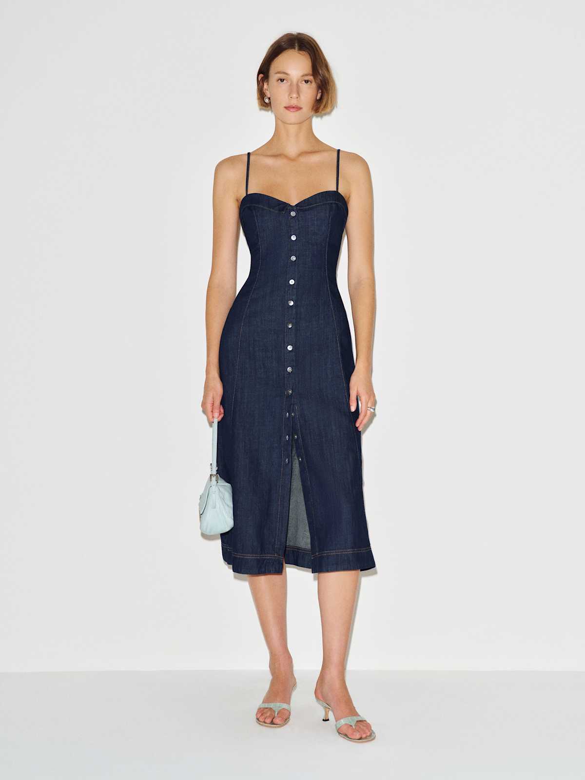 Ashtin Denim Midi Dress