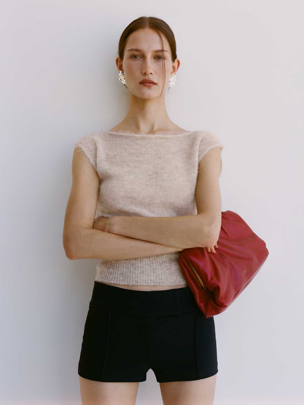 Rhiannon Sheer Alpaca Sweater Top - thumbnail 9