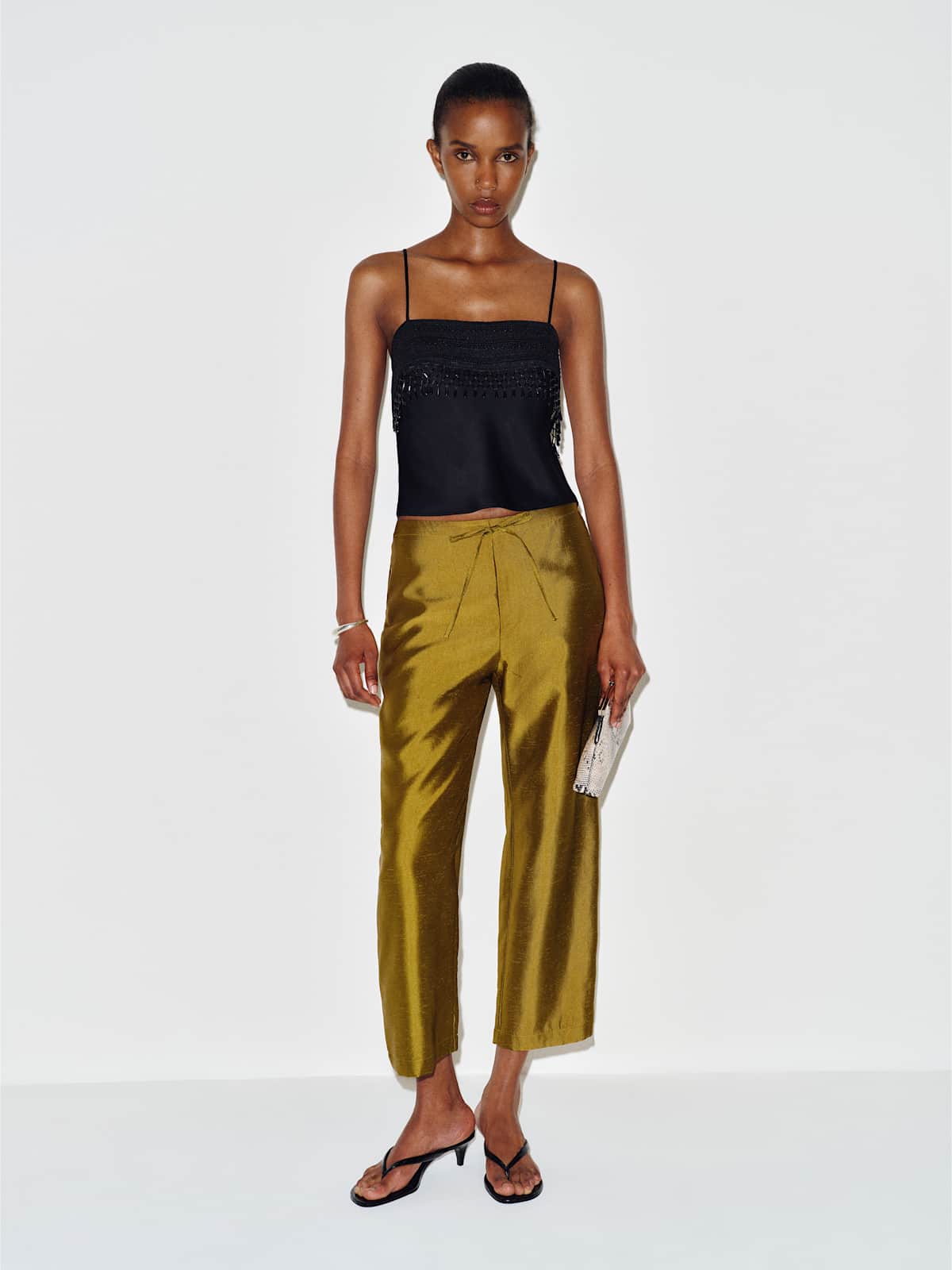 Slyvette Satin Top - thumbnail 7