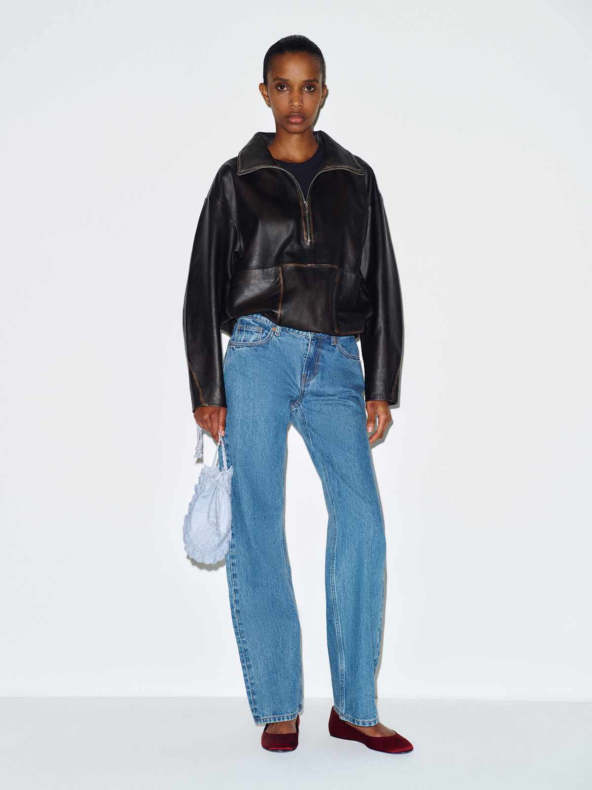 Veda Collins Leather Anorak - thumbnail 7