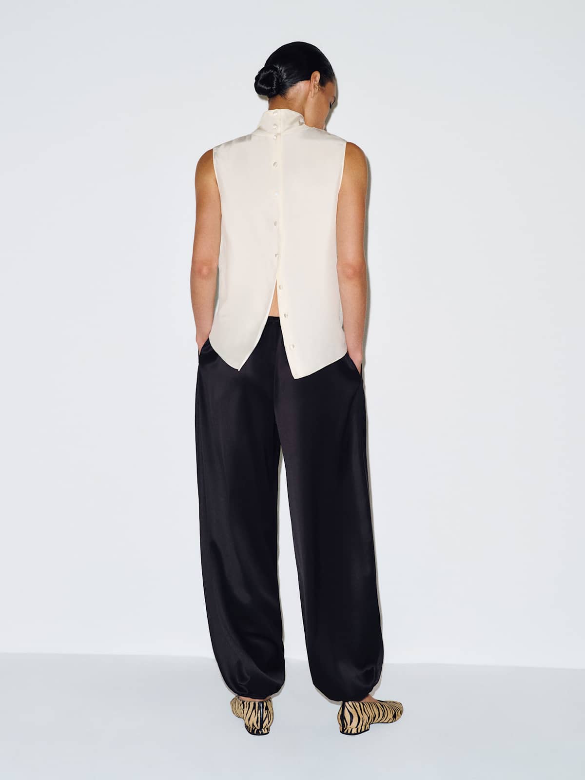 Aven Satin Pant - thumbnail 7