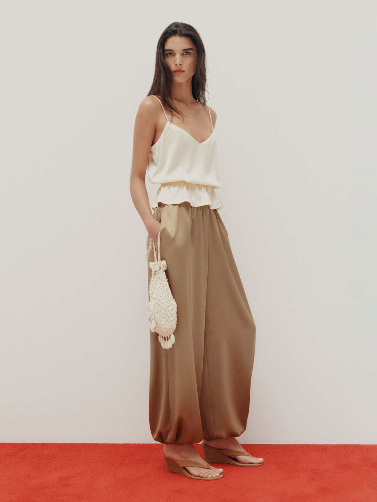 Aven Satin Pant - thumbnail 9