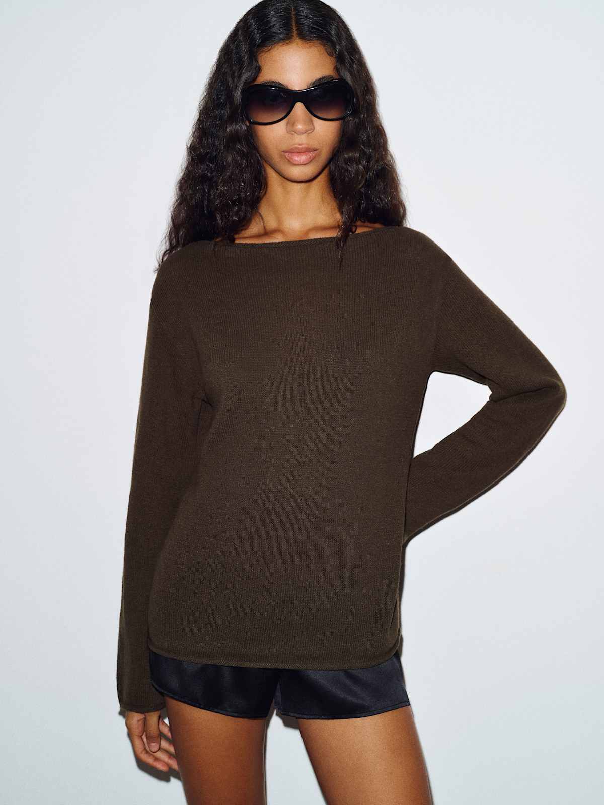 Marine Linen Cotton Sweater - thumbnail 9