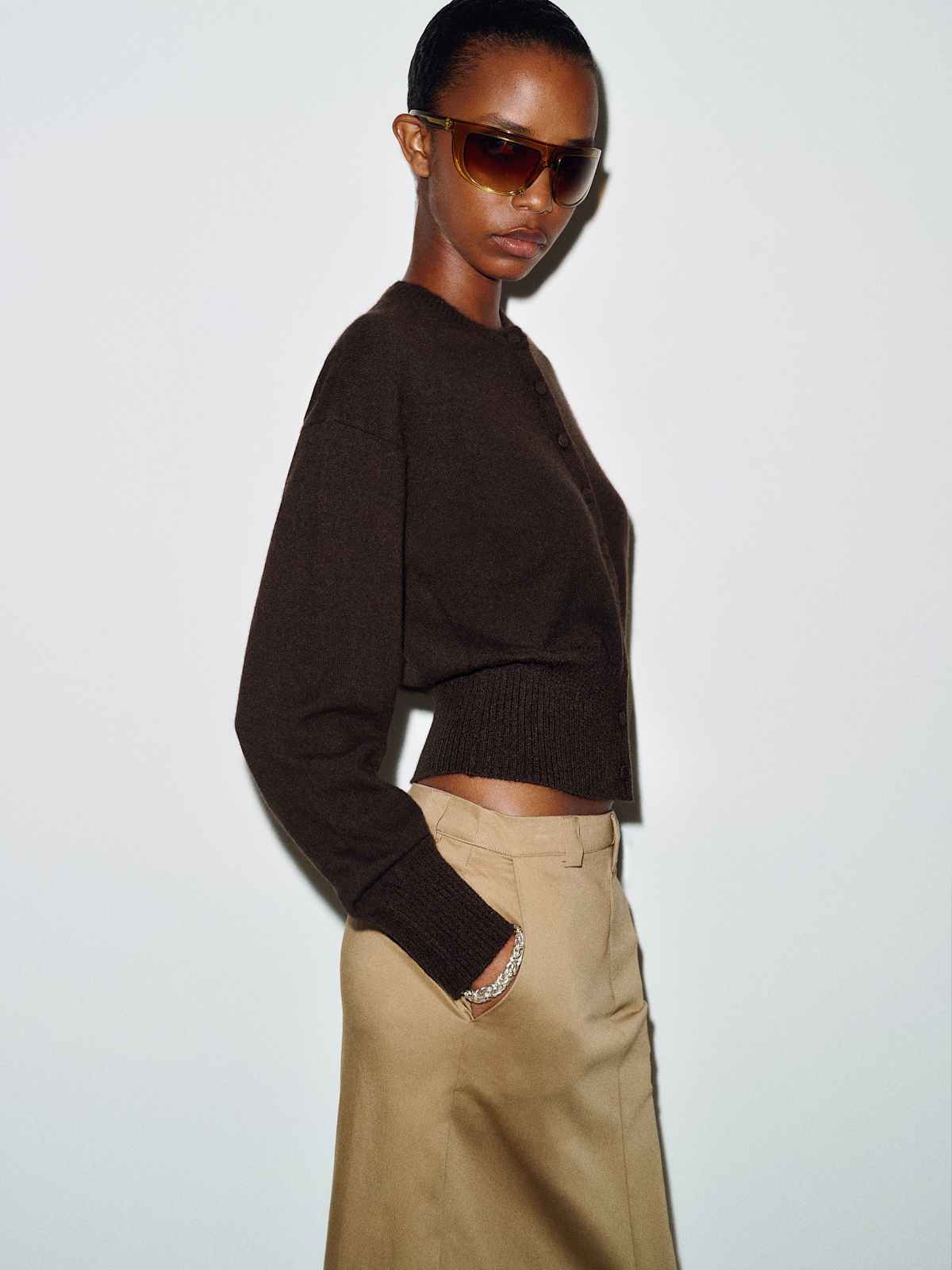 Ronnie Cashmere Cardigan - thumbnail 9