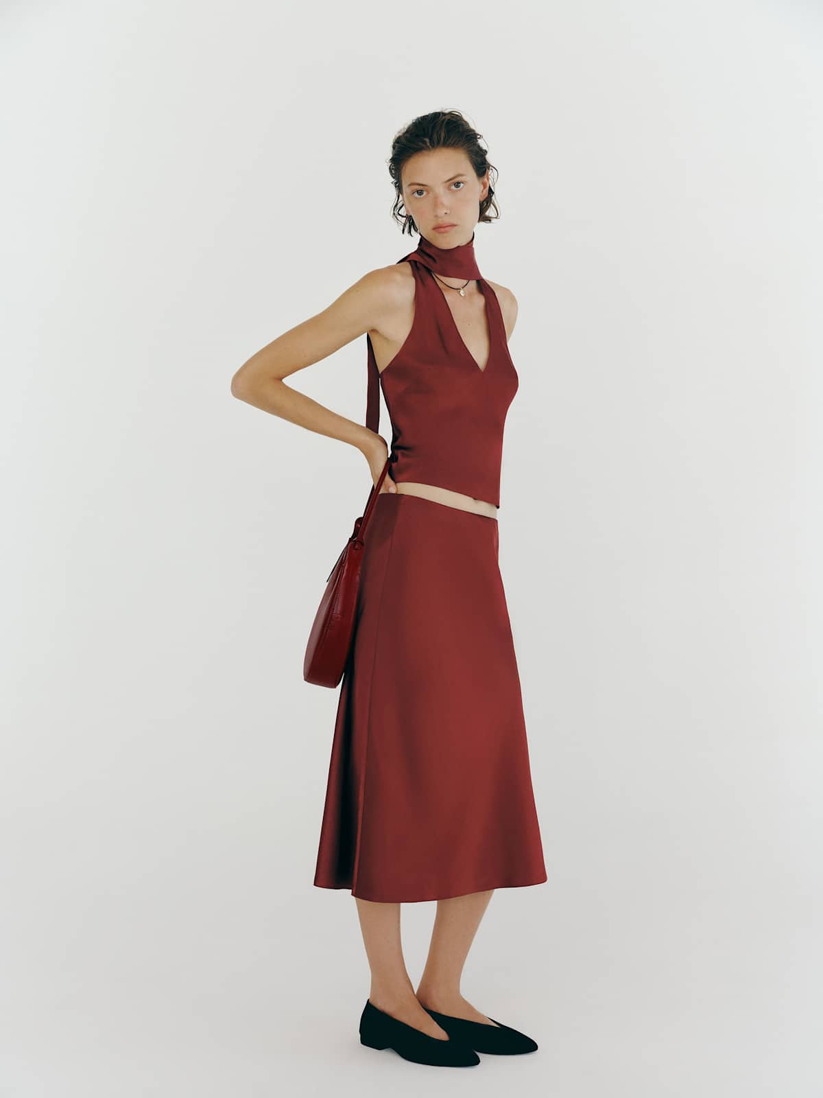 Pomelle Silk Two Piece