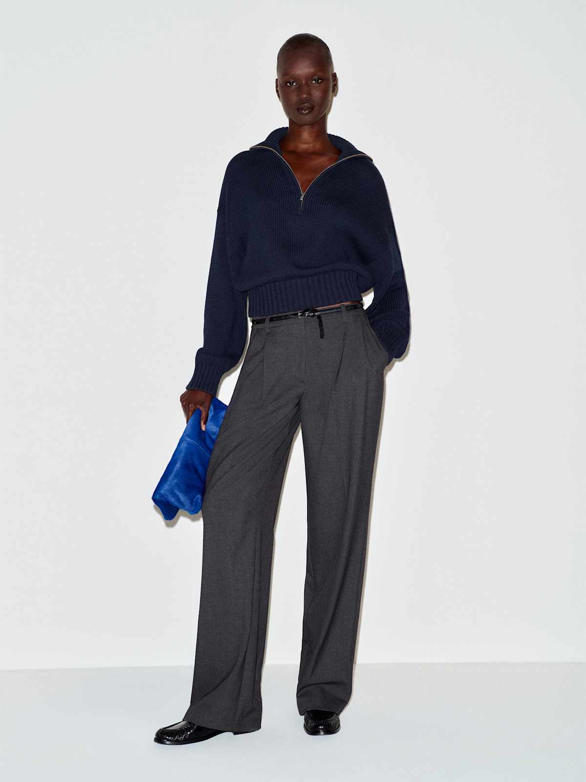 Barney Cotton Quarter-Zip Sweater - thumbnail 5