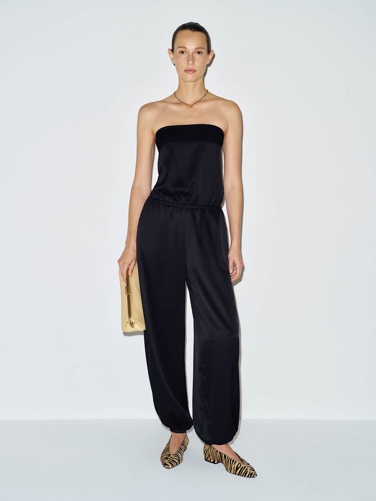 Trista Satin Jumpsuit