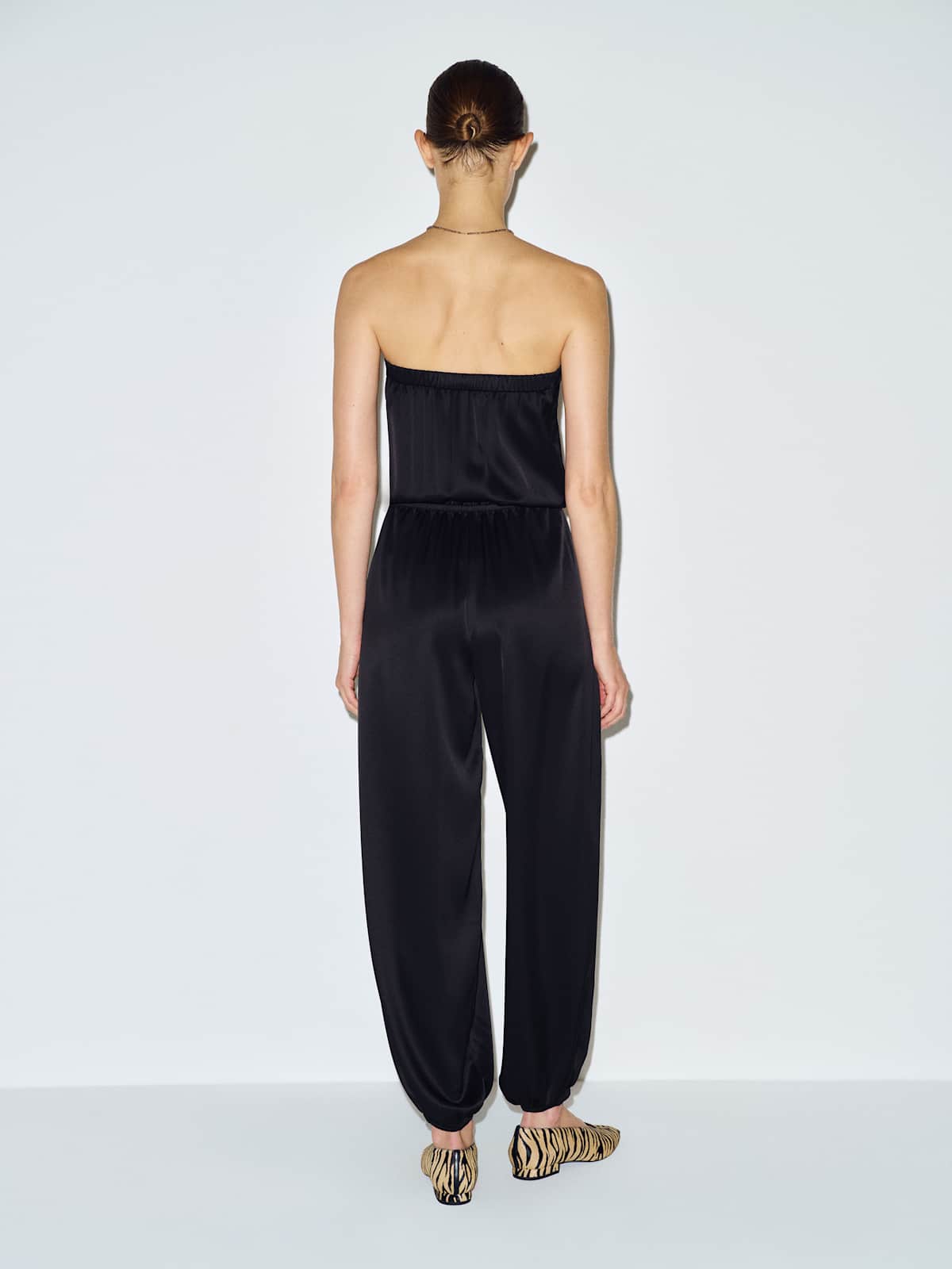 Trista Satin Jumpsuit - thumbnail 7