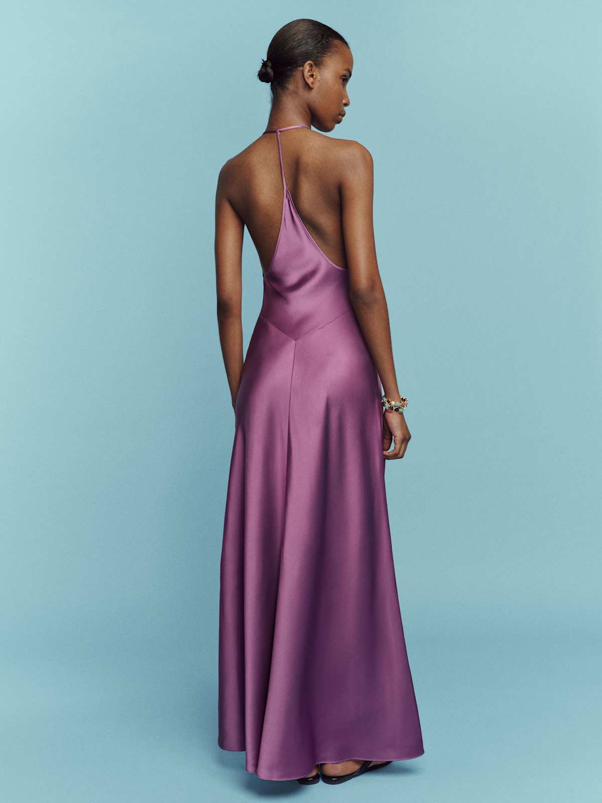 Lara Silk Dress - thumbnail 3