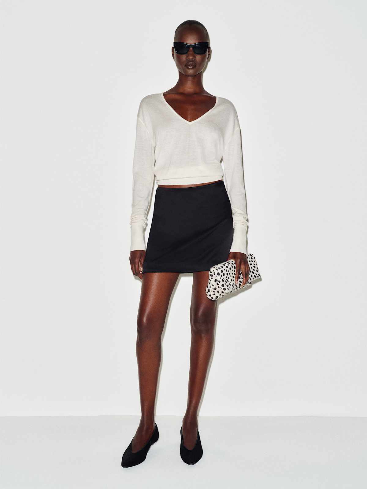 Alexa Satin Skirt
