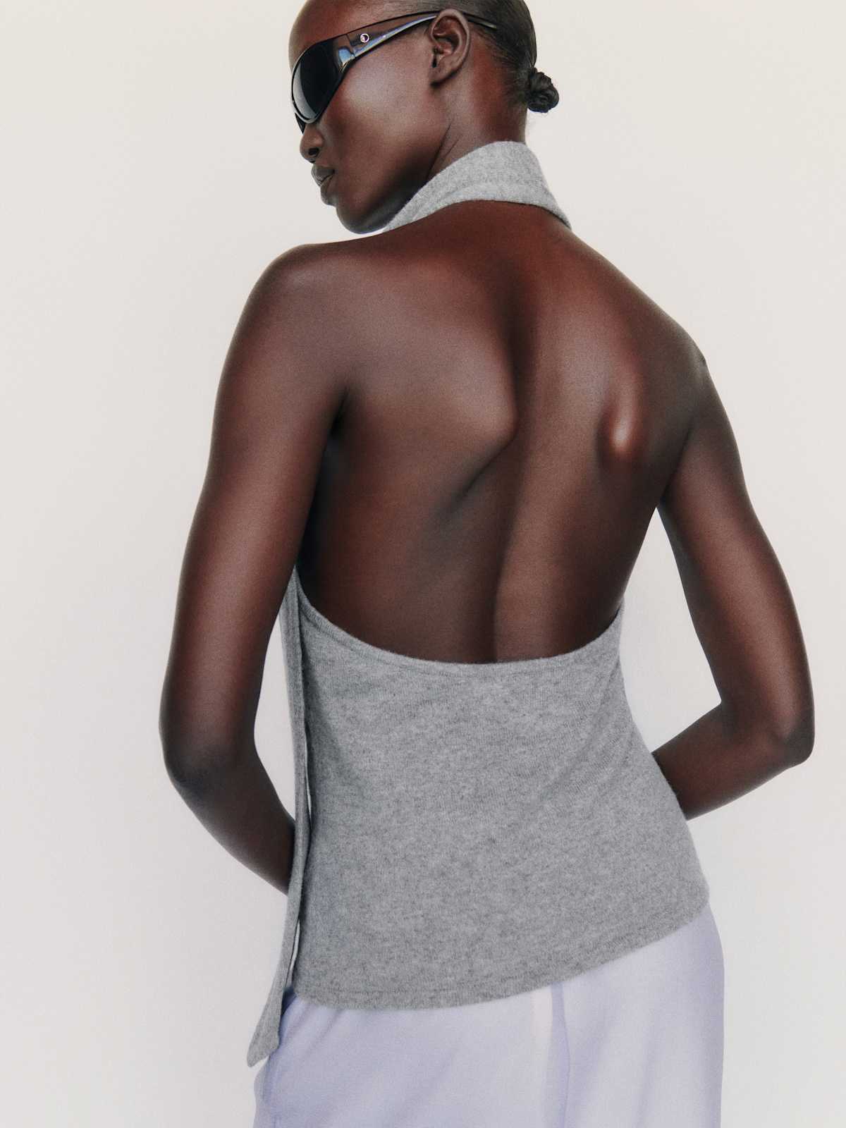Sarah Cashmere Scarf Tank - thumbnail 9