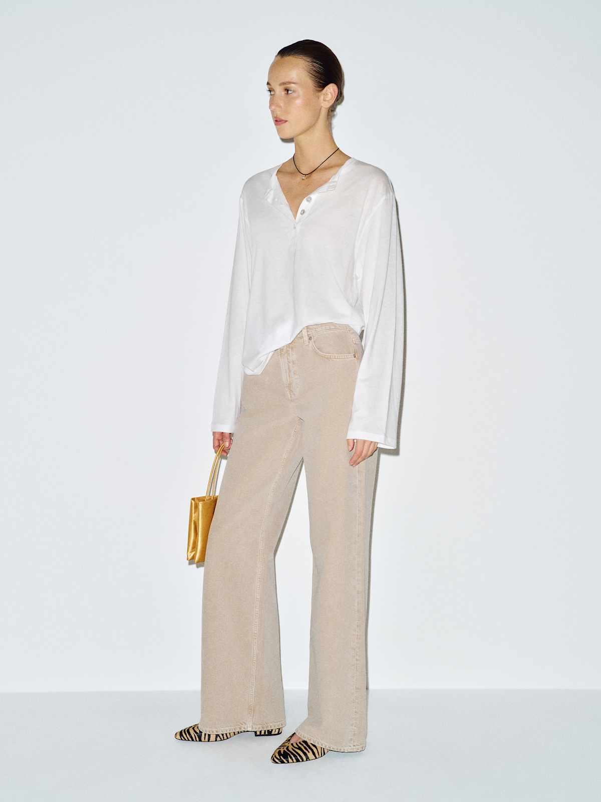 Marcus Oversized Henley Tee