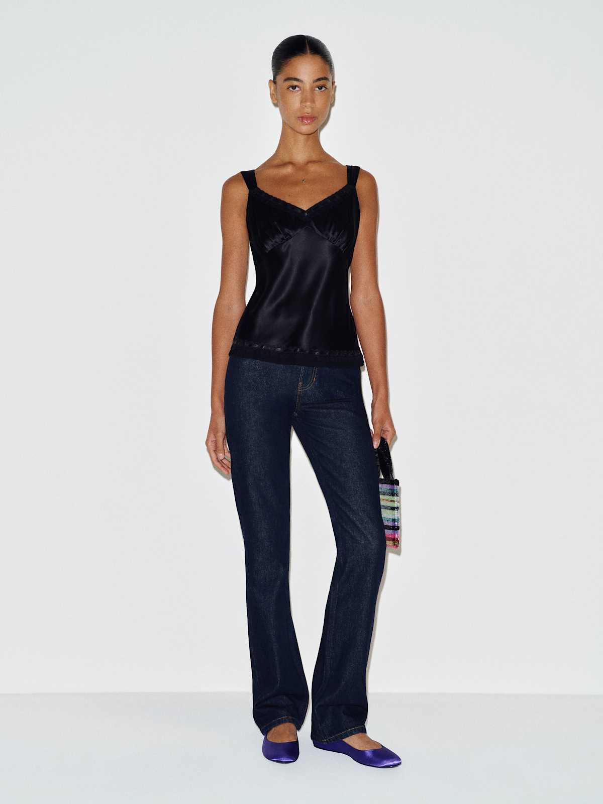 Salome Silk Top