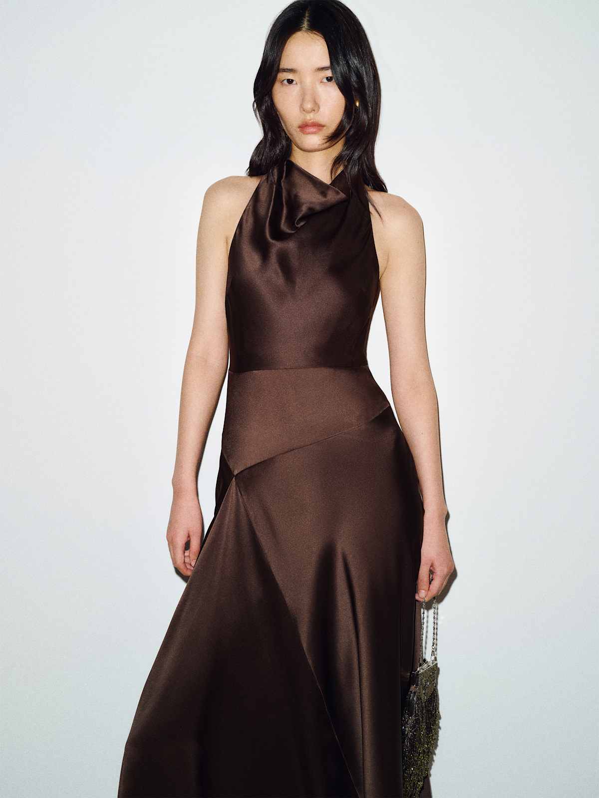 Emna Silk Dress - thumbnail 3