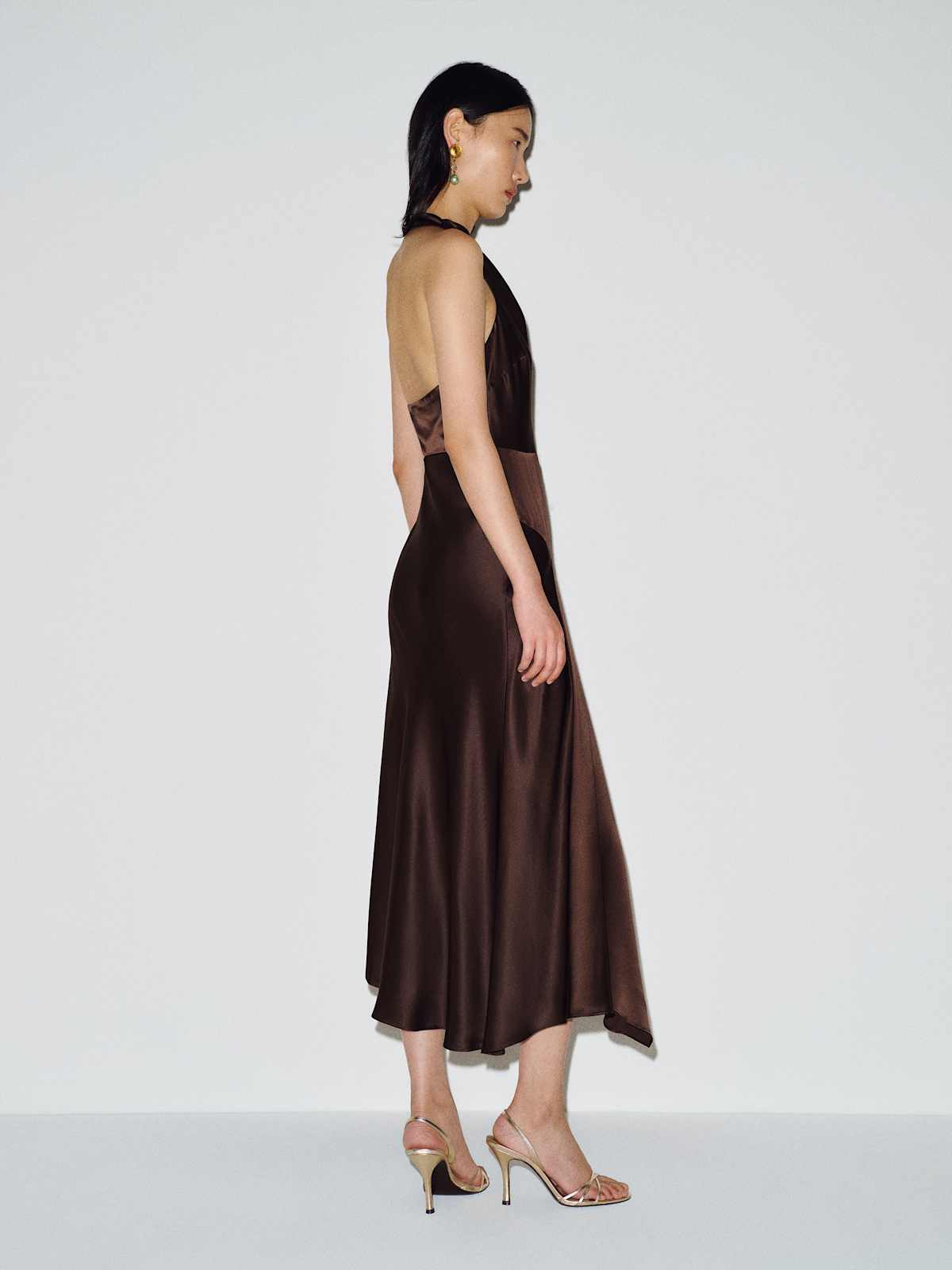 Emna Silk Dress - thumbnail 9